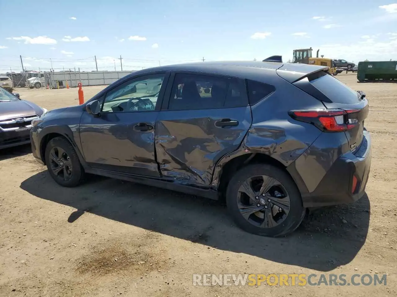 2 fotografías del automóvil dañado JF2GUABC2RH234138 SUBARU CROSSTREK 2024