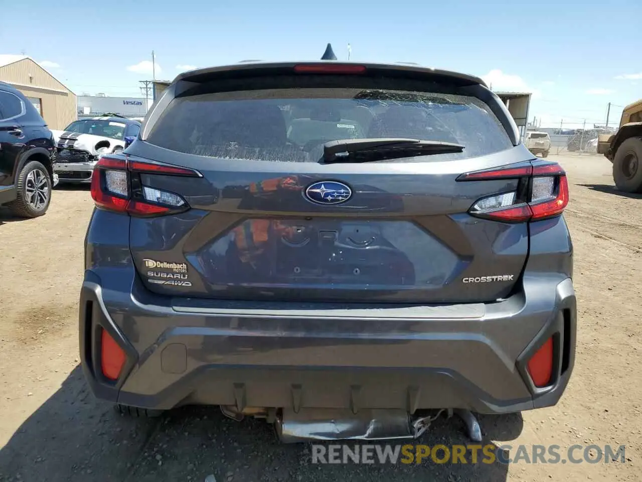 6 fotografías del automóvil dañado JF2GUABC2RH234138 SUBARU CROSSTREK 2024