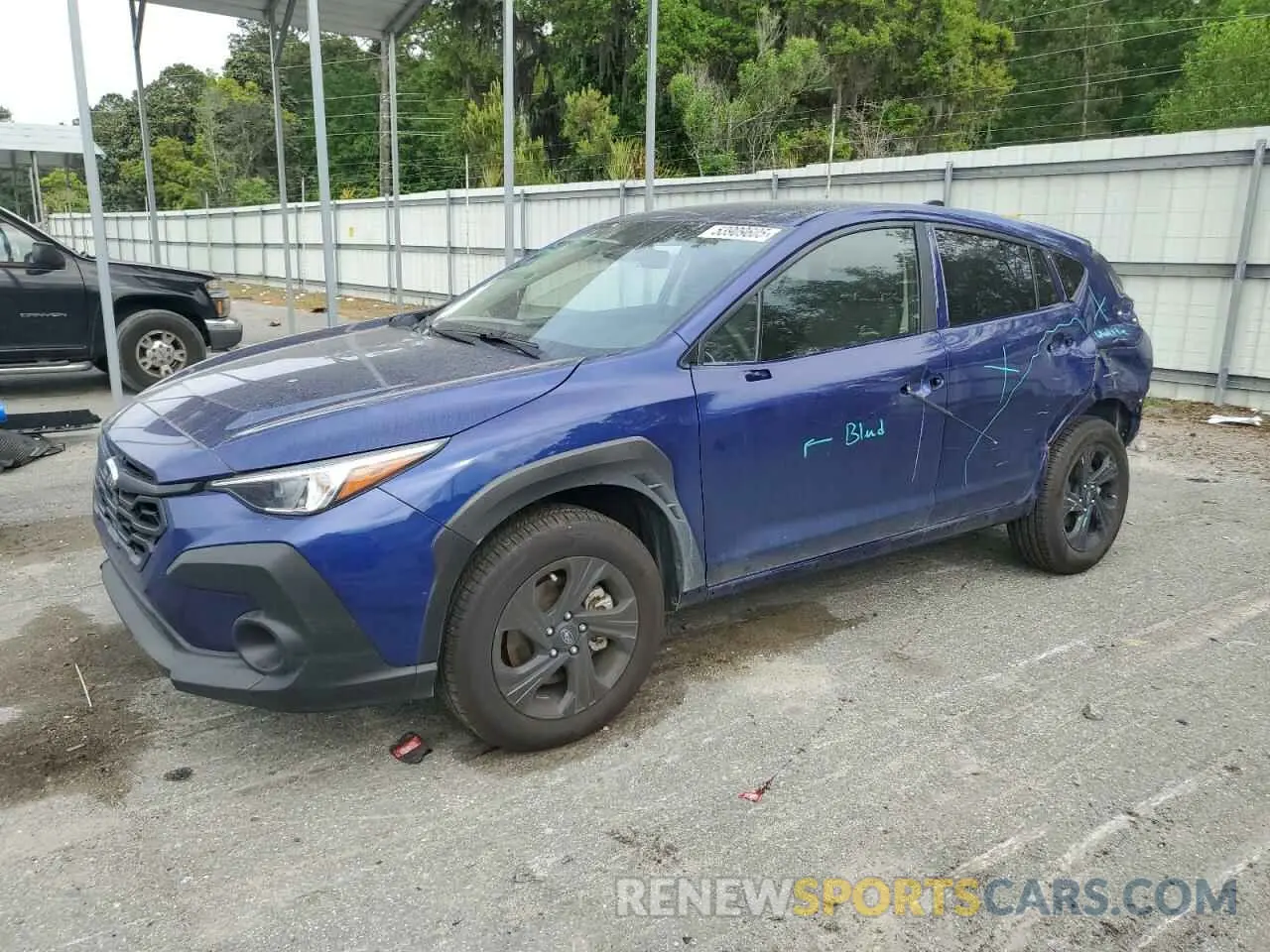 1 fotografías del automóvil dañado JF2GUABC3R8912279 SUBARU CROSSTREK 2024