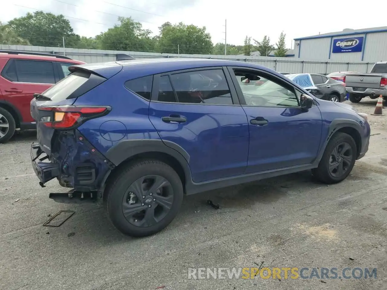 3 fotografías del automóvil dañado JF2GUABC3R8912279 SUBARU CROSSTREK 2024