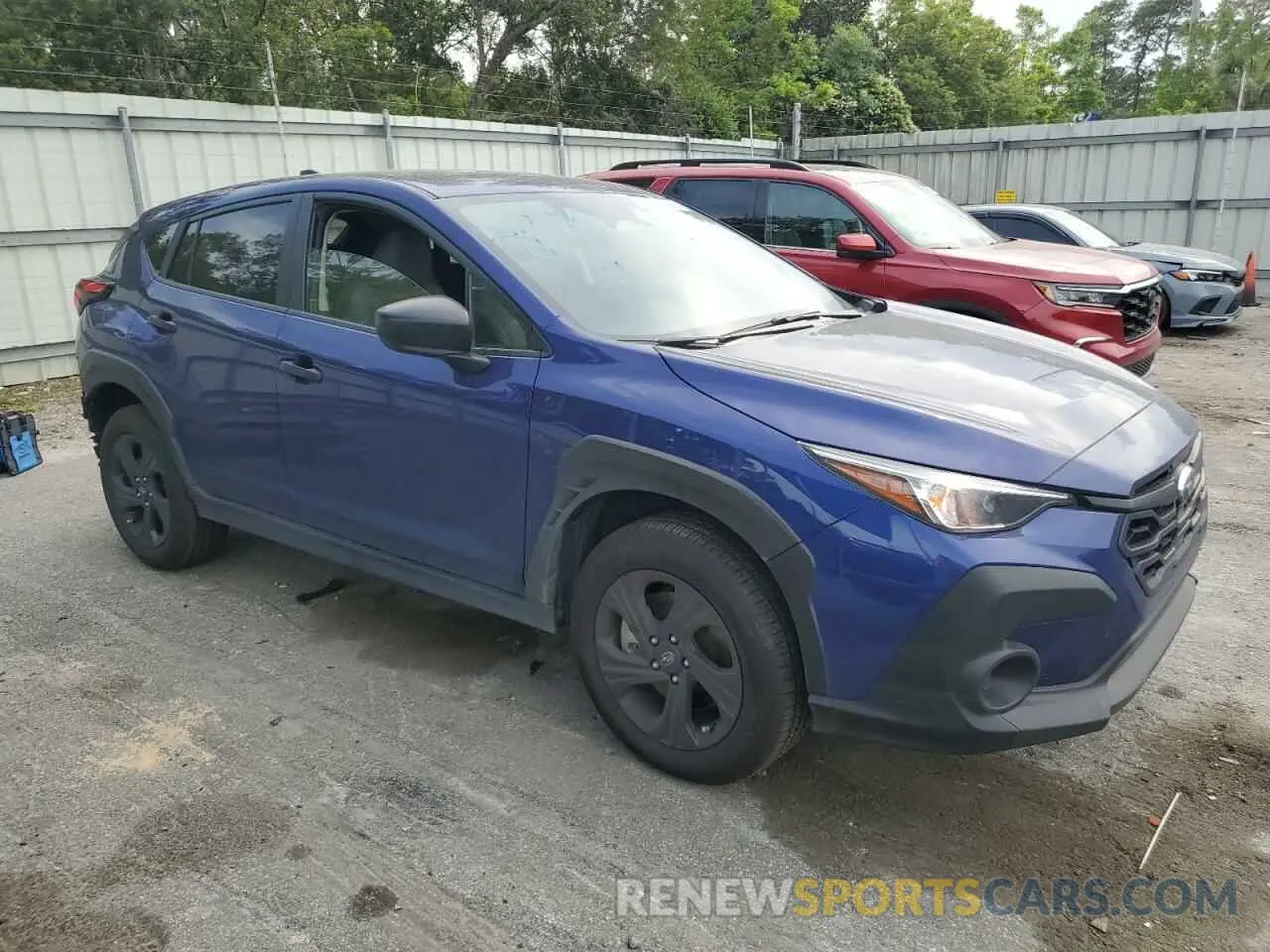 4 fotografías del automóvil dañado JF2GUABC3R8912279 SUBARU CROSSTREK 2024
