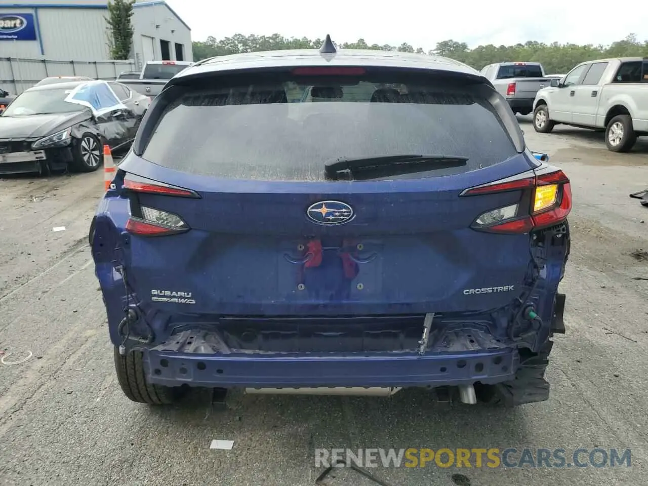 6 fotografías del automóvil dañado JF2GUABC3R8912279 SUBARU CROSSTREK 2024