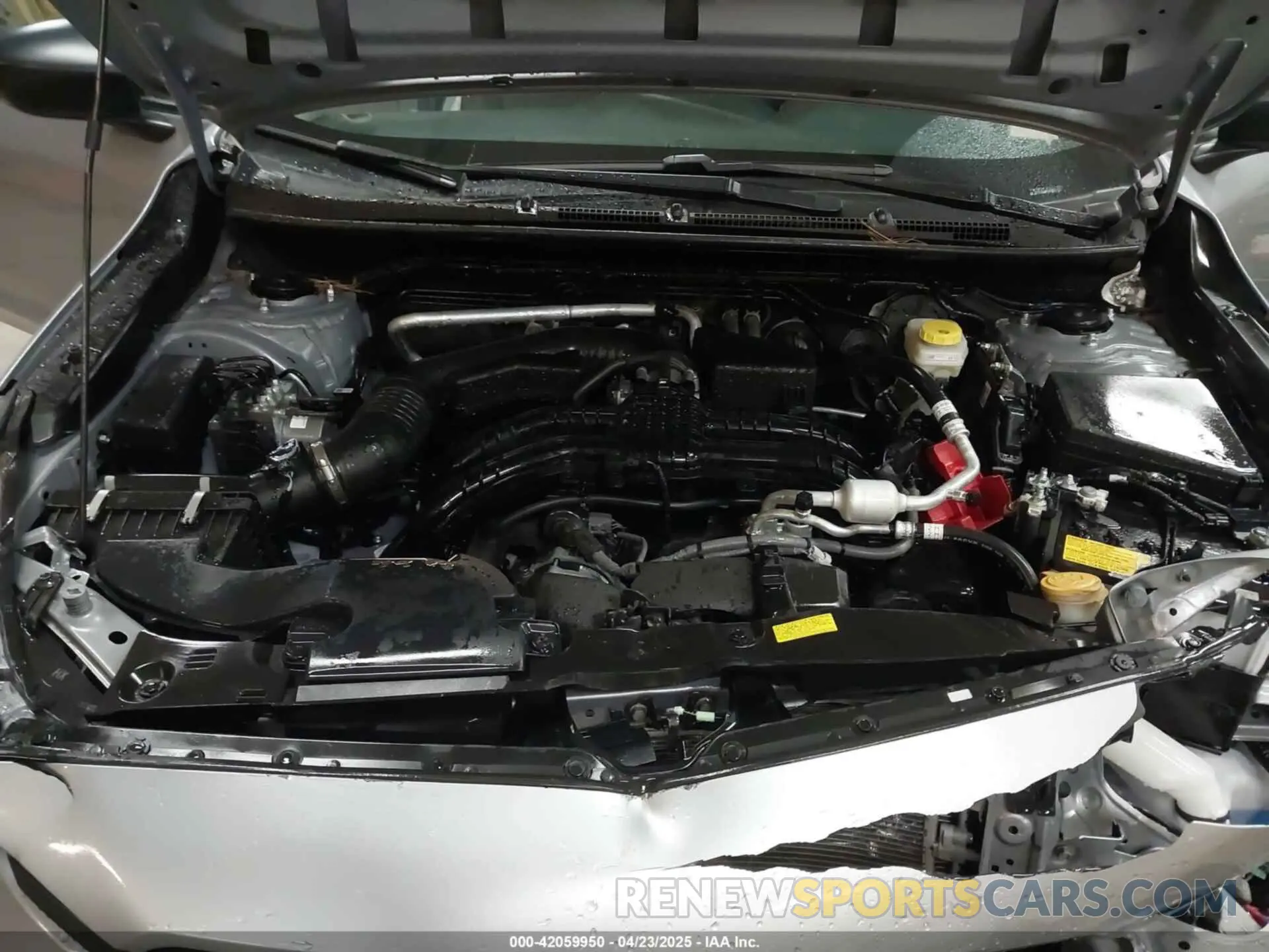 10 fotografías del automóvil dañado JF2GUABC4R8344057 SUBARU CROSSTREK 2024