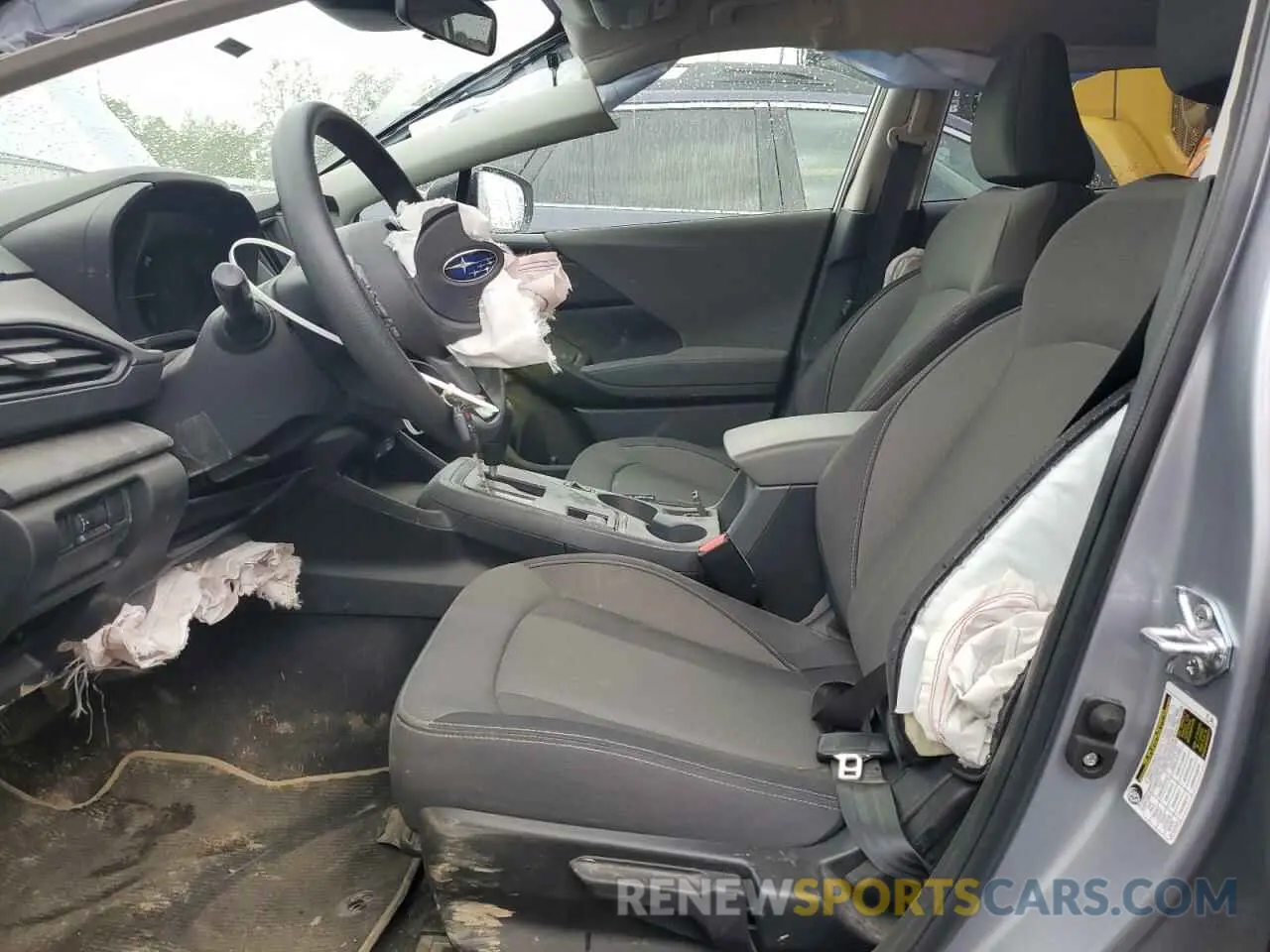 7 fotografías del automóvil dañado JF2GUABC5R8883402 SUBARU CROSSTREK 2024
