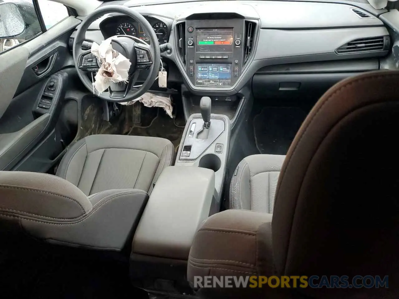 8 fotografías del automóvil dañado JF2GUABC5R8883402 SUBARU CROSSTREK 2024