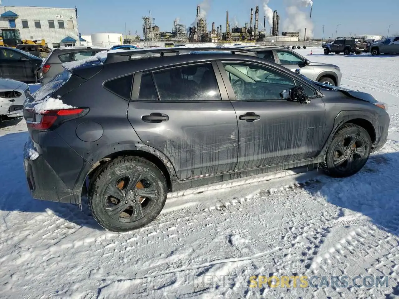 3 fotografías del automóvil dañado JF2GUABC5RH270129 SUBARU CROSSTREK 2024