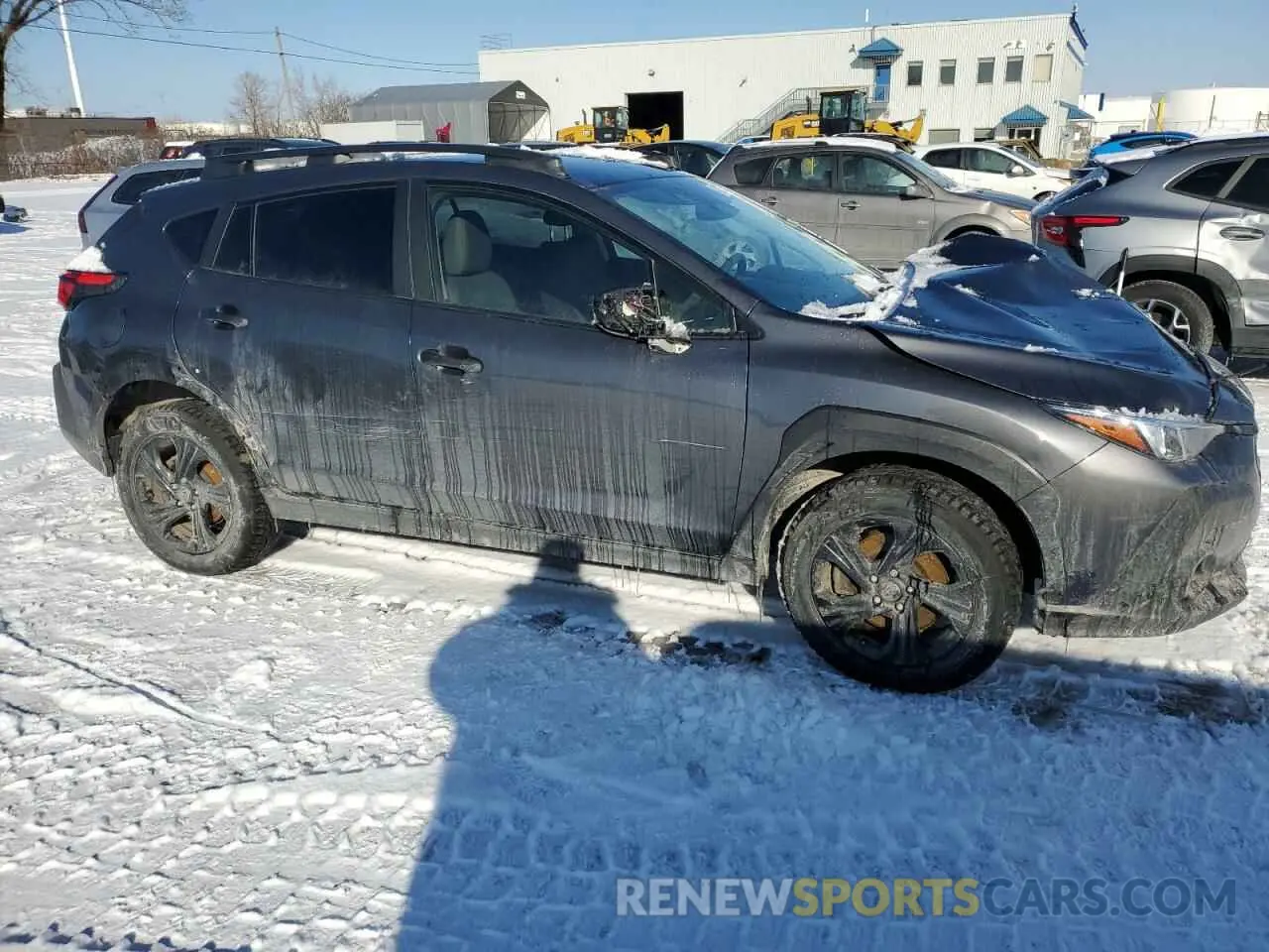 4 fotografías del automóvil dañado JF2GUABC5RH270129 SUBARU CROSSTREK 2024