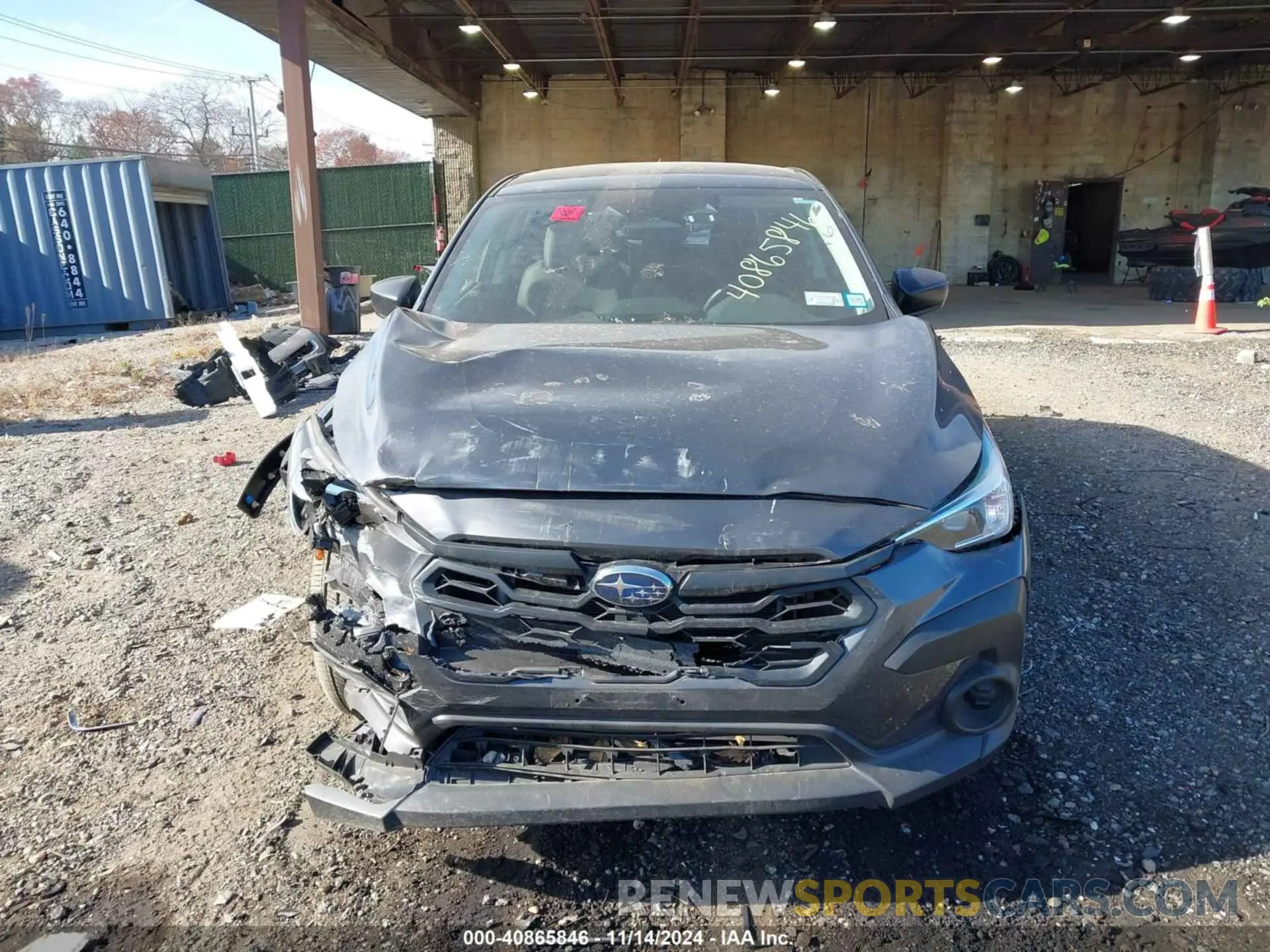 13 fotografías del automóvil dañado JF2GUABC6RH244526 SUBARU CROSSTREK 2024