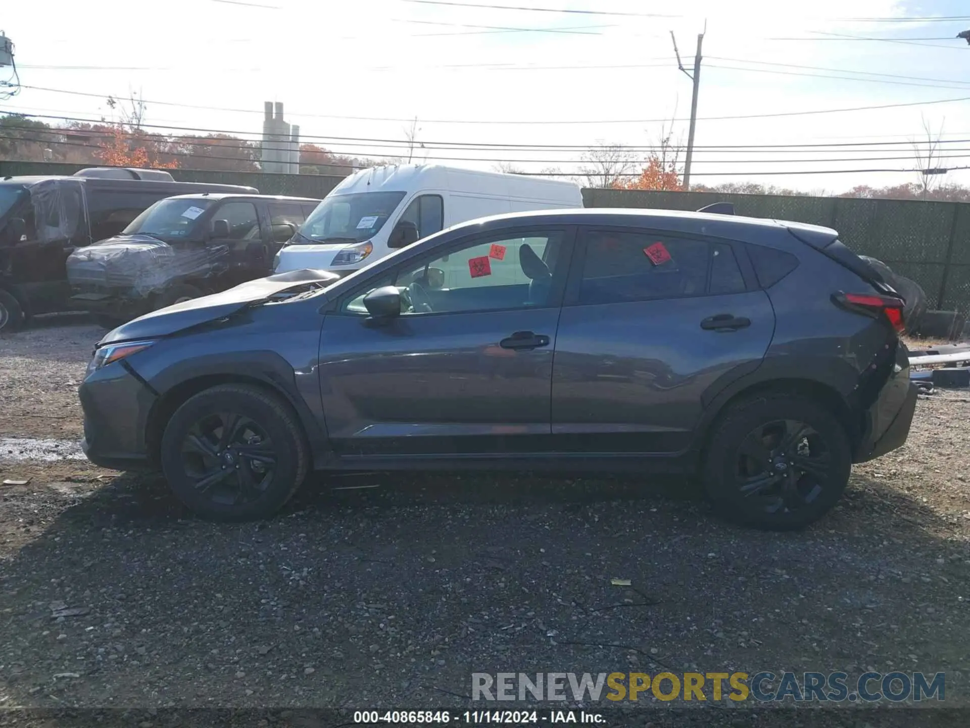 15 fotografías del automóvil dañado JF2GUABC6RH244526 SUBARU CROSSTREK 2024