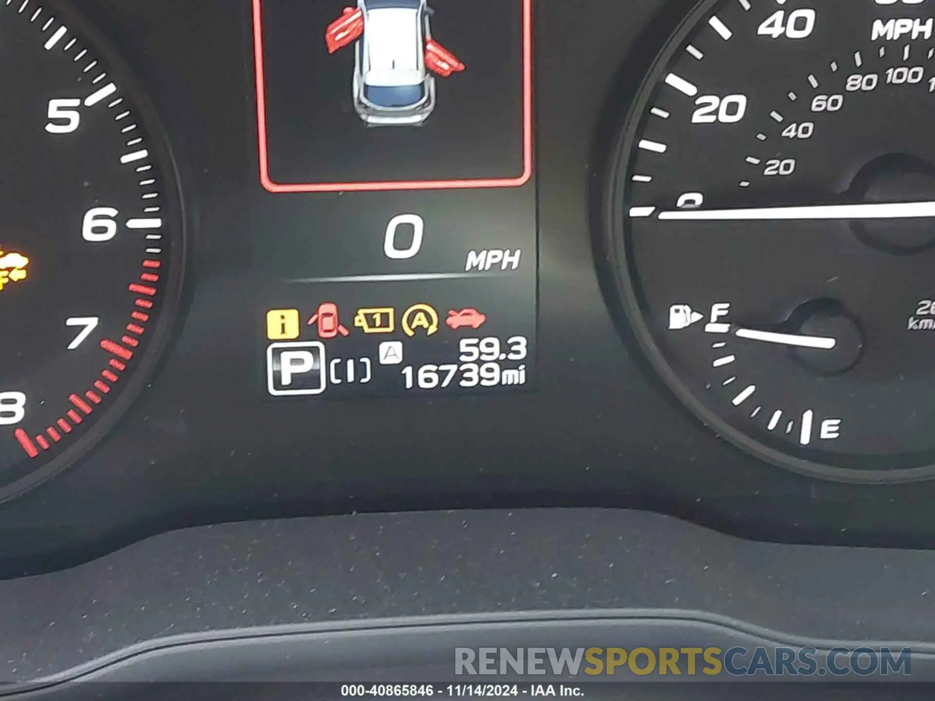 16 fotografías del automóvil dañado JF2GUABC6RH244526 SUBARU CROSSTREK 2024