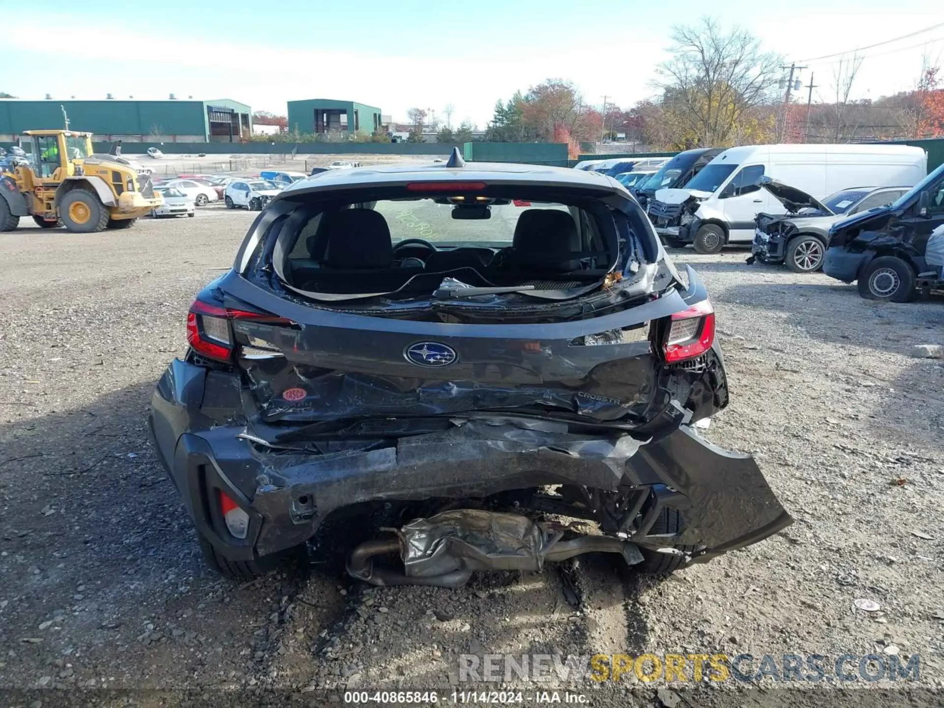 17 fotografías del automóvil dañado JF2GUABC6RH244526 SUBARU CROSSTREK 2024