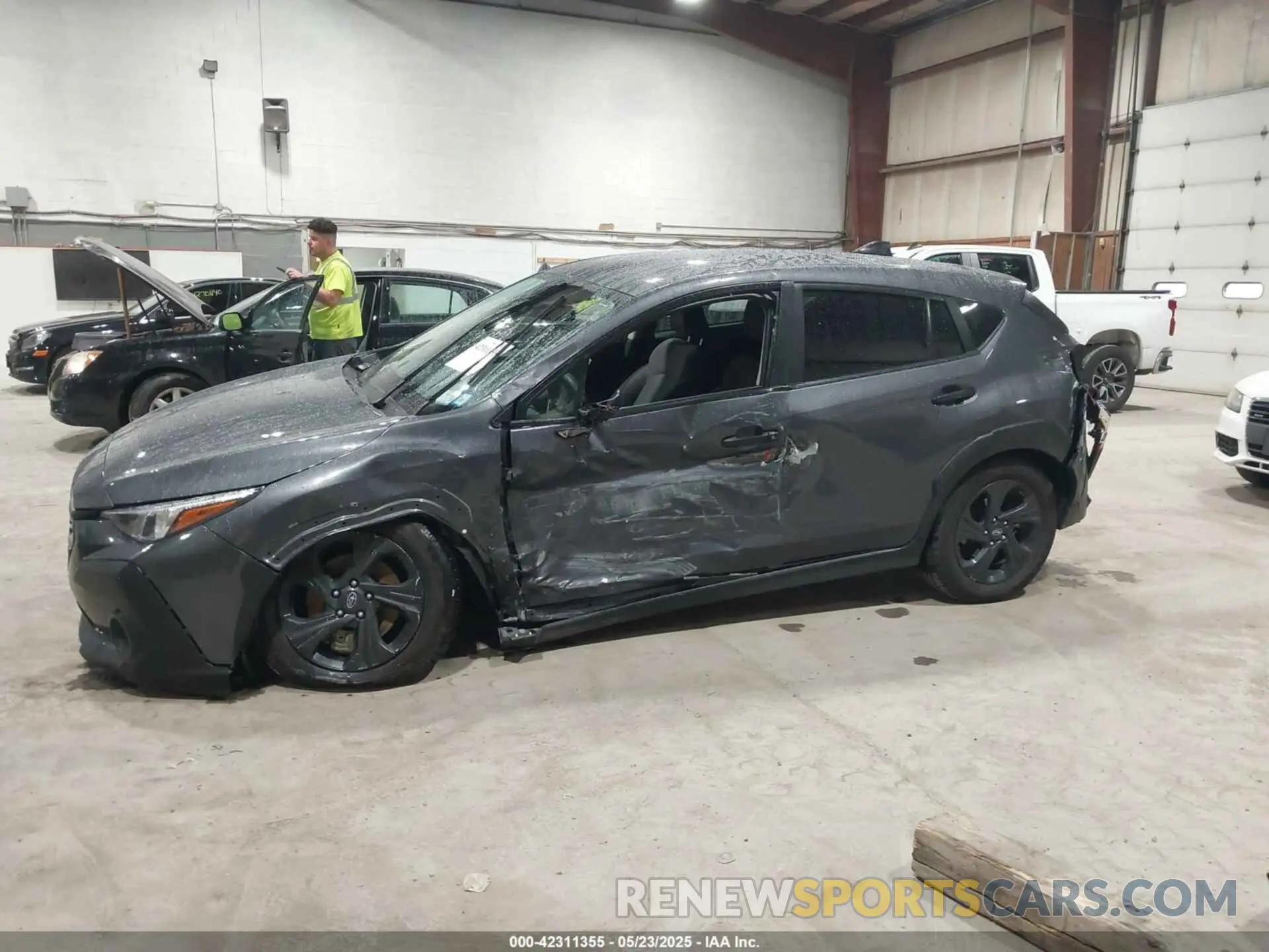 6 fotografías del automóvil dañado JF2GUABC7R8216119 SUBARU CROSSTREK 2024