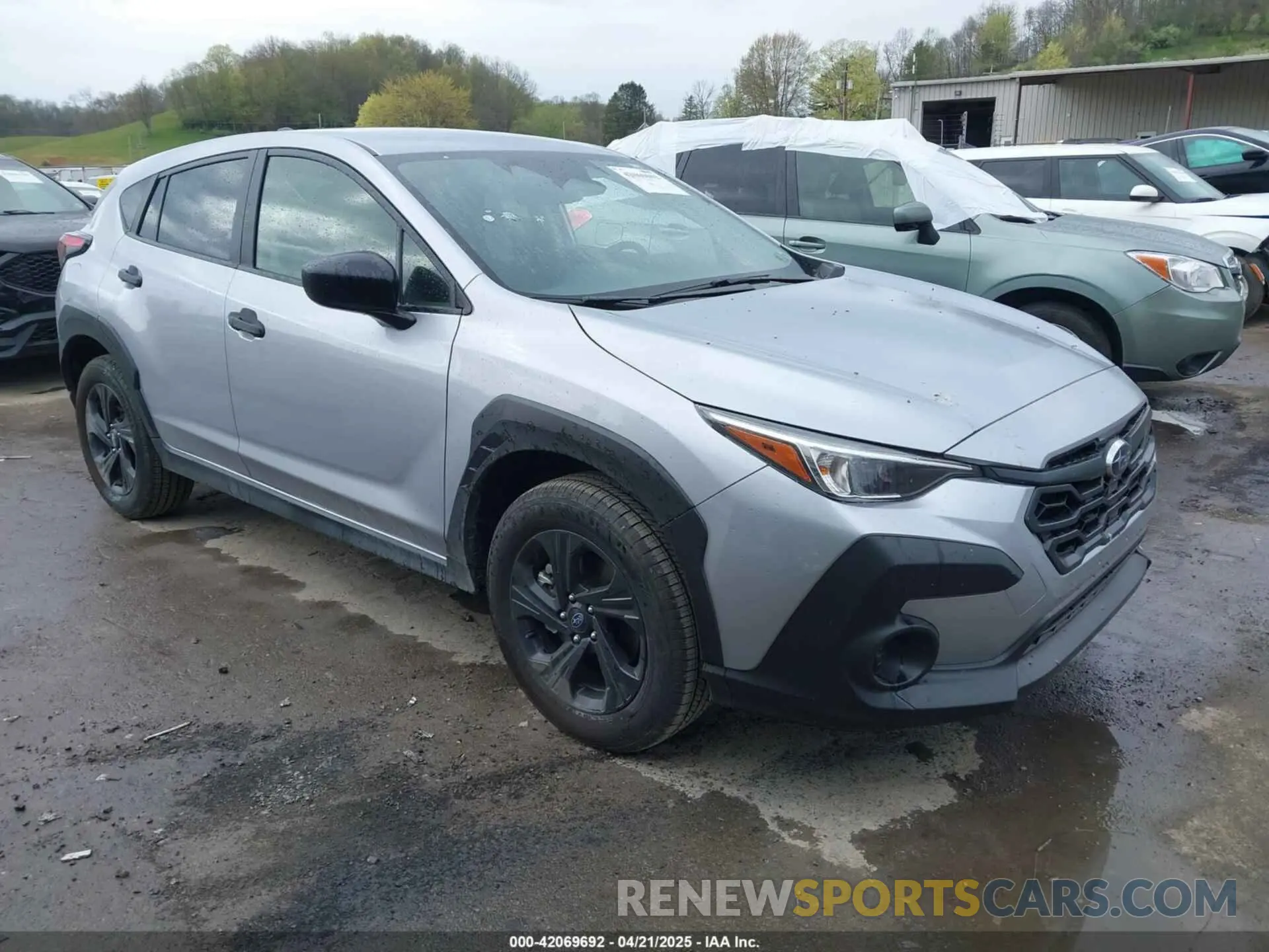 1 fotografías del automóvil dañado JF2GUABC7R8856525 SUBARU CROSSTREK 2024