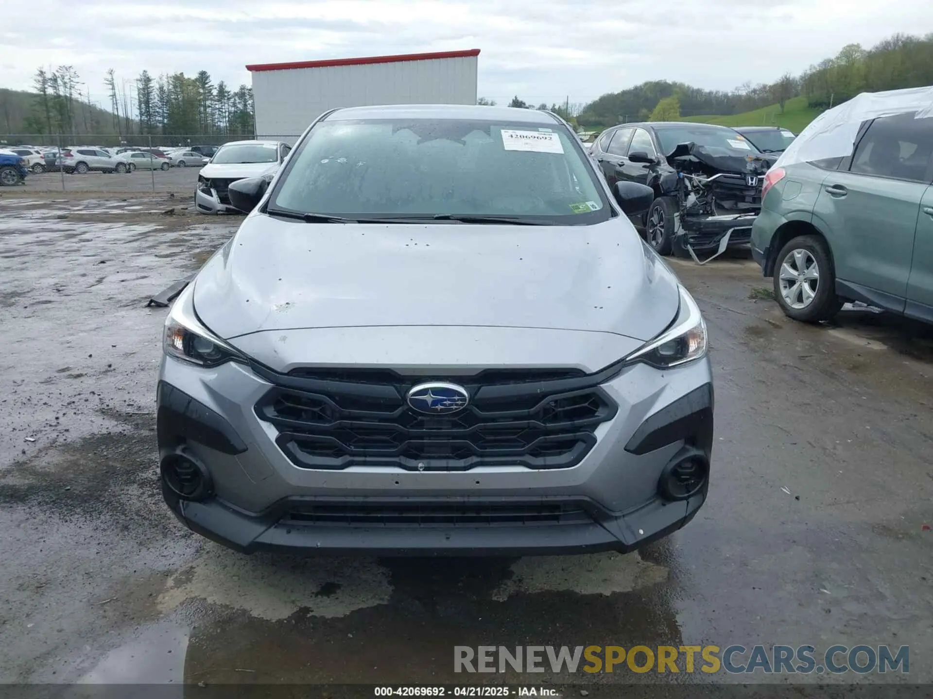 12 fotografías del automóvil dañado JF2GUABC7R8856525 SUBARU CROSSTREK 2024