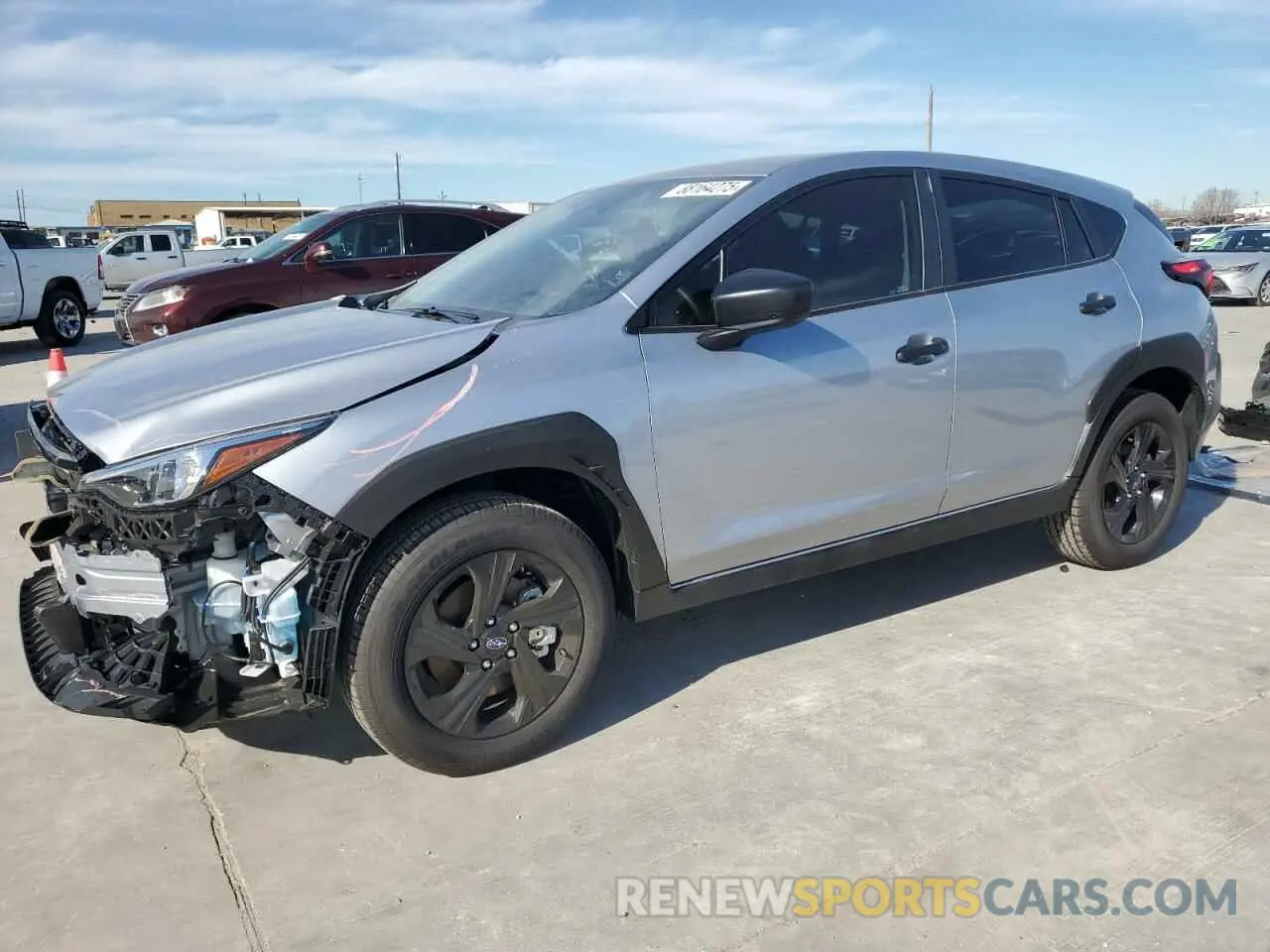 1 fotografías del automóvil dañado JF2GUABC7R8892084 SUBARU CROSSTREK 2024