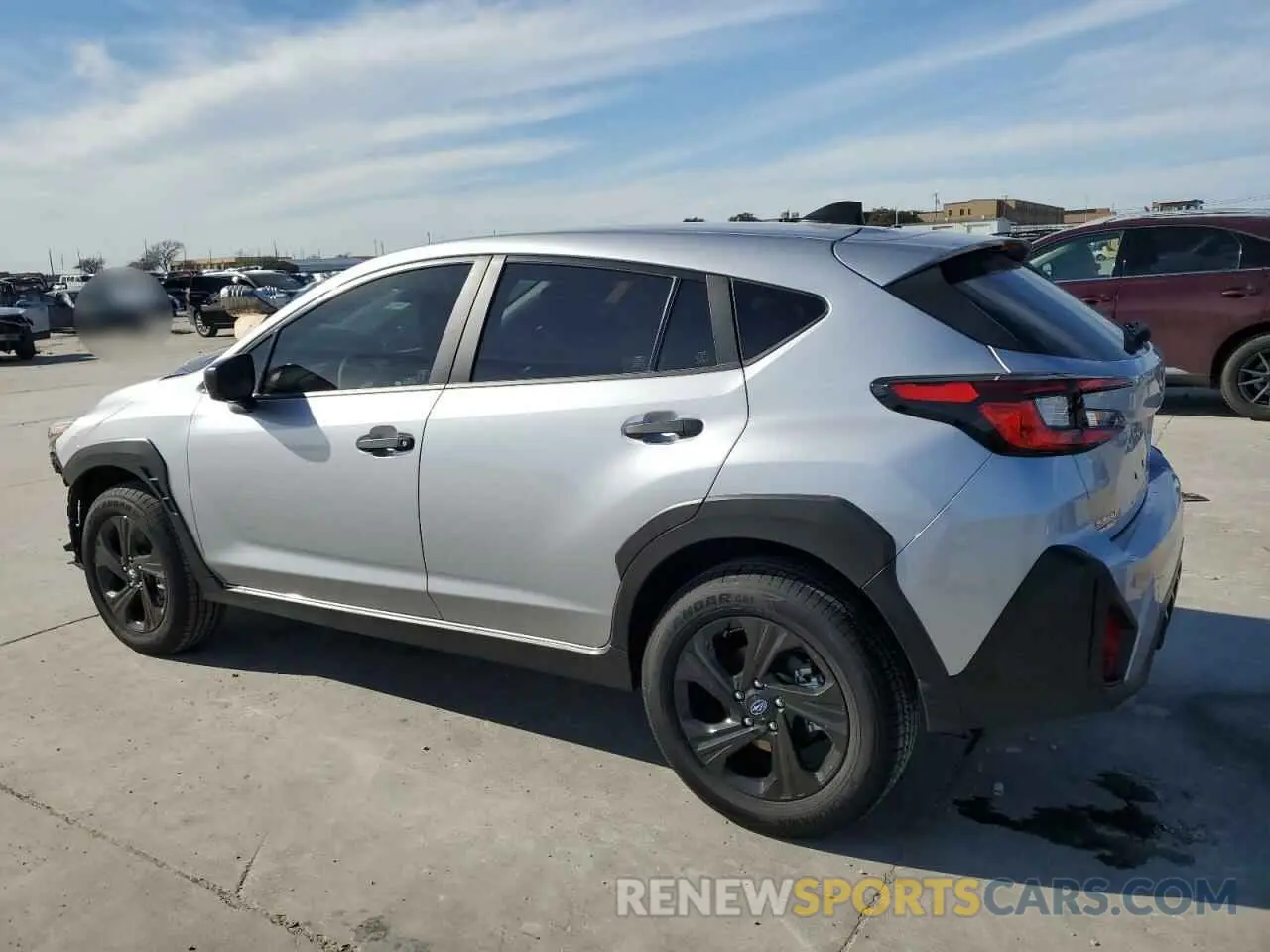 2 fotografías del automóvil dañado JF2GUABC7R8892084 SUBARU CROSSTREK 2024