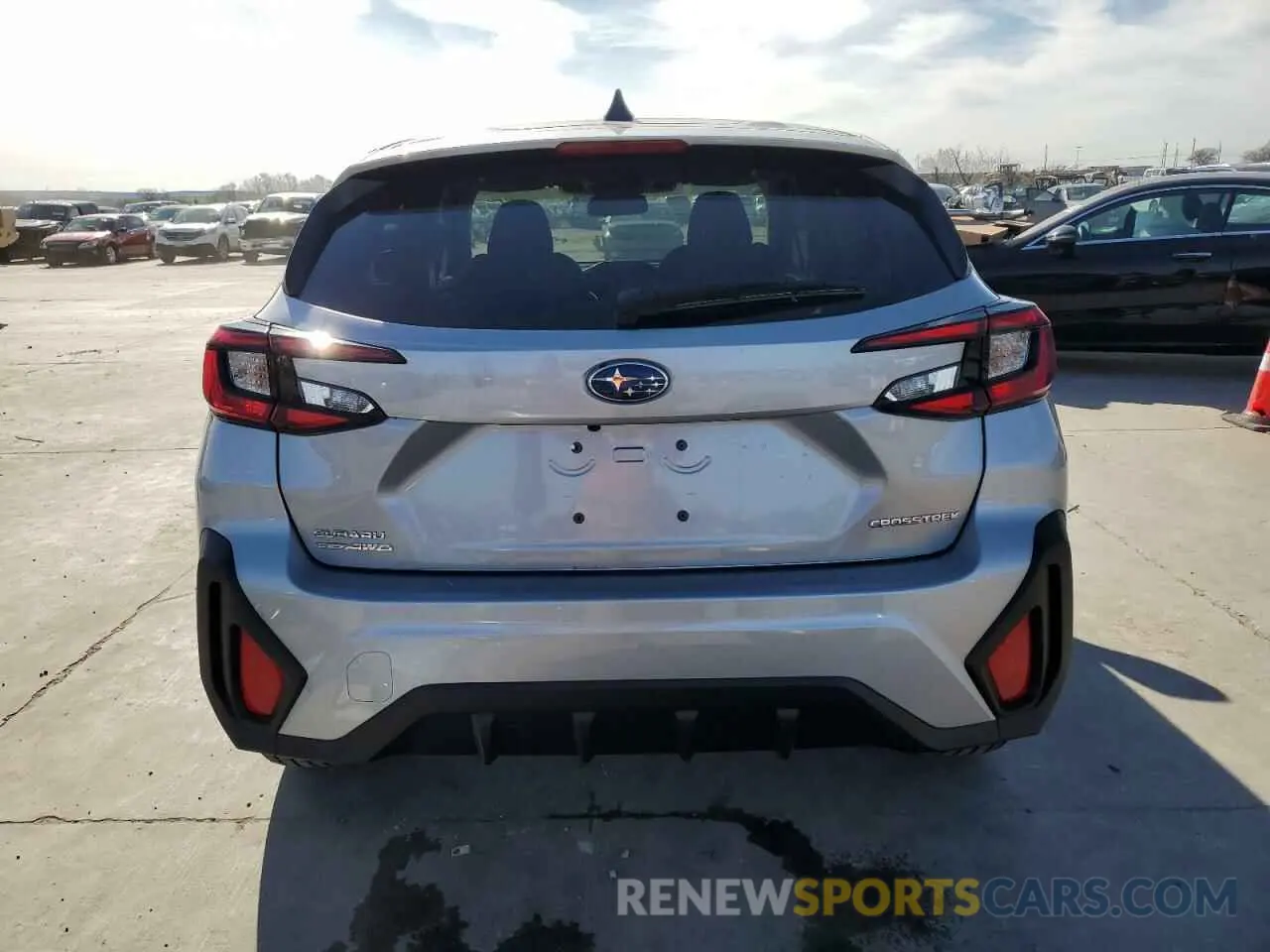 6 fotografías del automóvil dañado JF2GUABC7R8892084 SUBARU CROSSTREK 2024