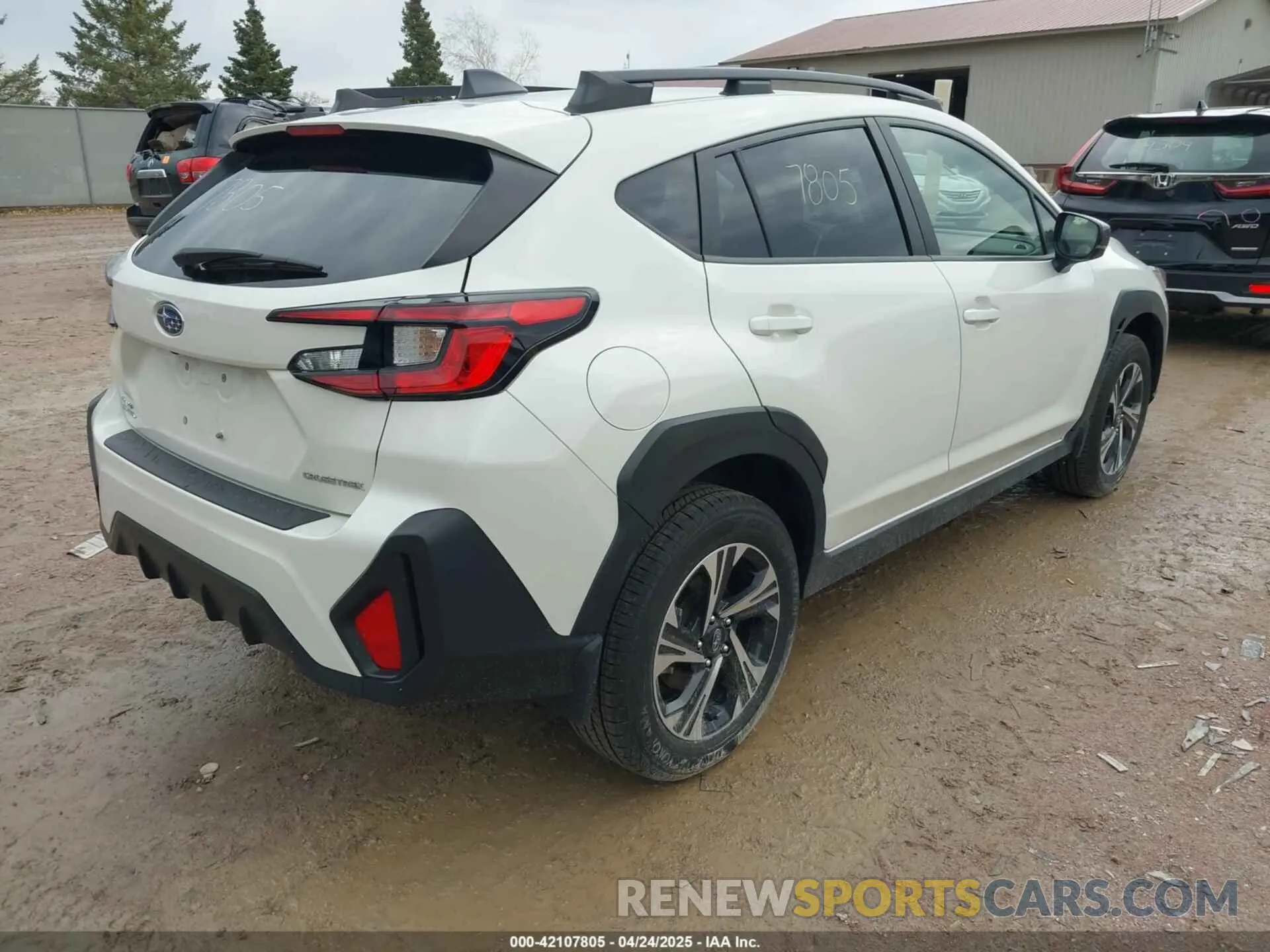 4 fotografías del automóvil dañado JF2GUADC0R8251789 SUBARU CROSSTREK 2024