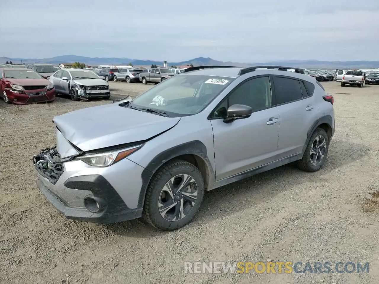 1 fotografías del automóvil dañado JF2GUADC0R8260332 SUBARU CROSSTREK 2024