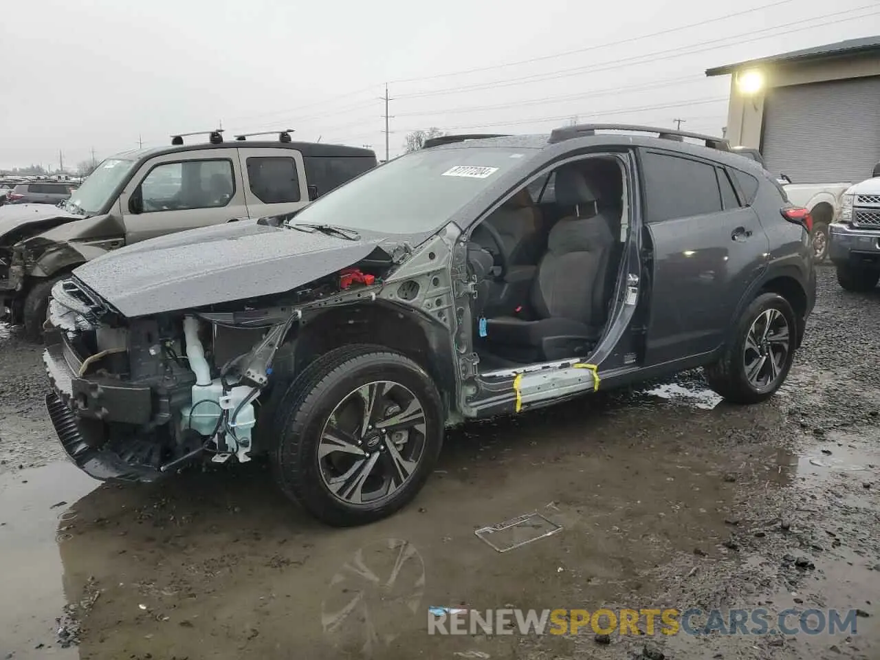 1 fotografías del automóvil dañado JF2GUADC0R8296621 SUBARU CROSSTREK 2024