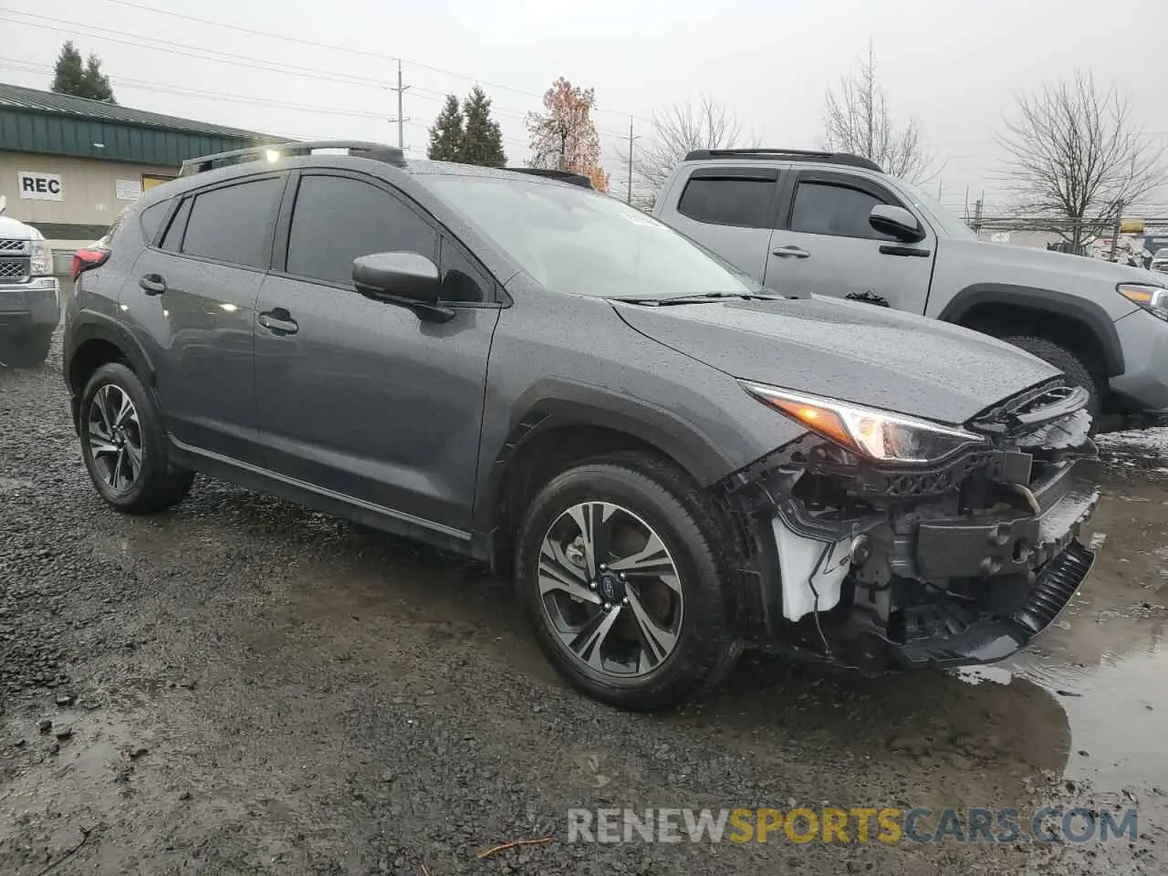 4 fotografías del automóvil dañado JF2GUADC0R8296621 SUBARU CROSSTREK 2024