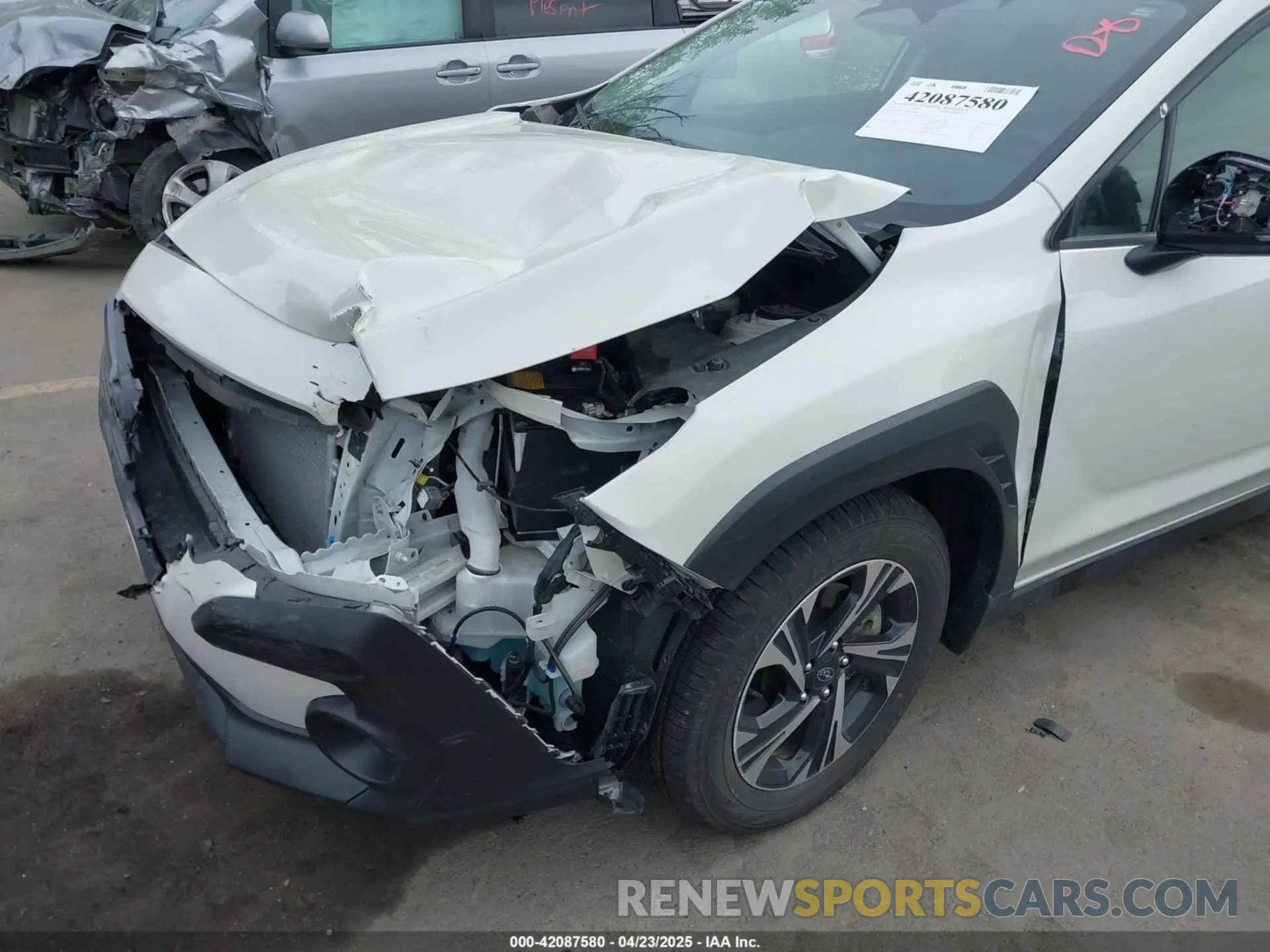 6 fotografías del automóvil dañado JF2GUADC0R8302580 SUBARU CROSSTREK 2024