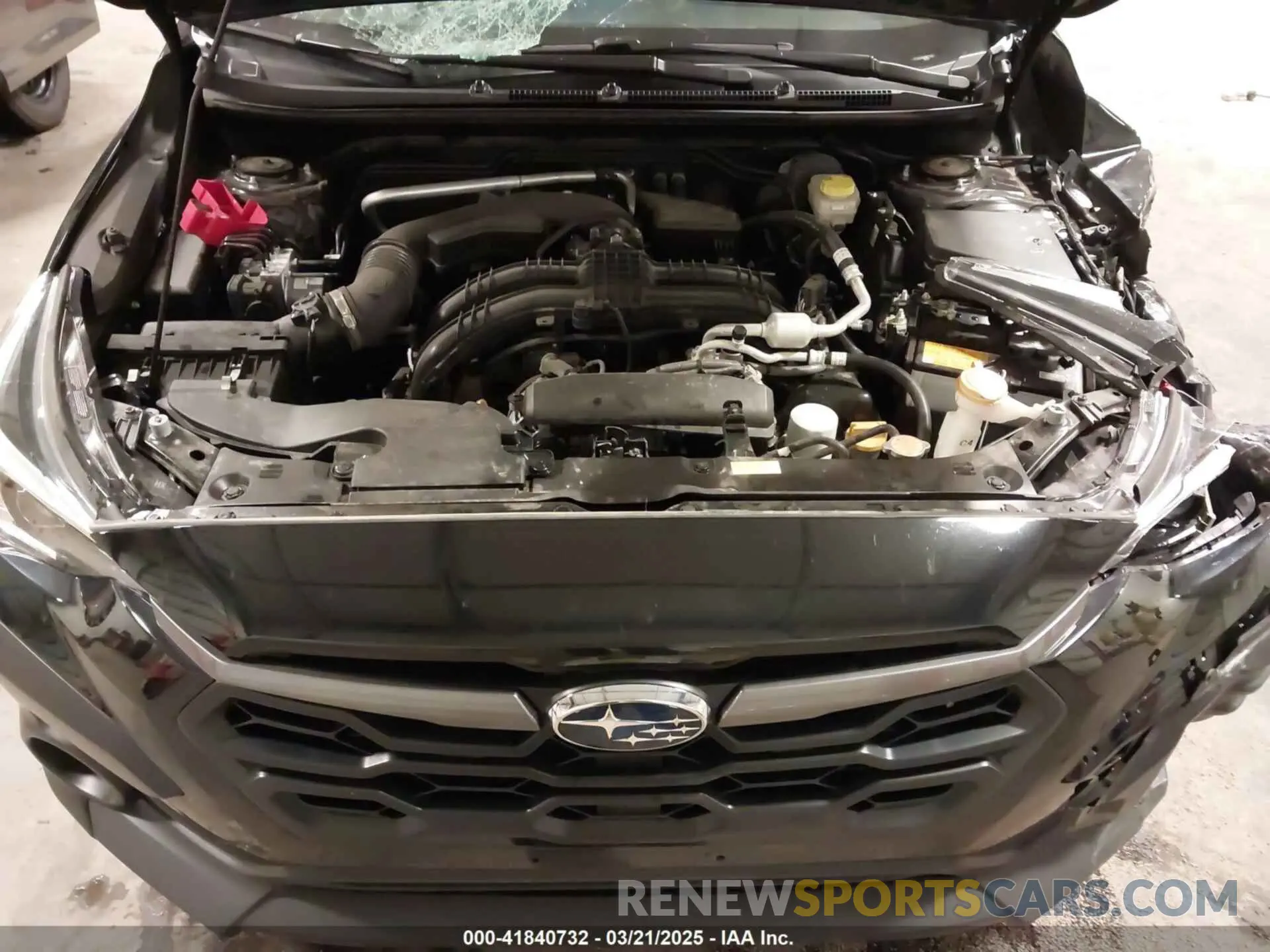 10 fotografías del automóvil dañado JF2GUADC0R8377800 SUBARU CROSSTREK 2024