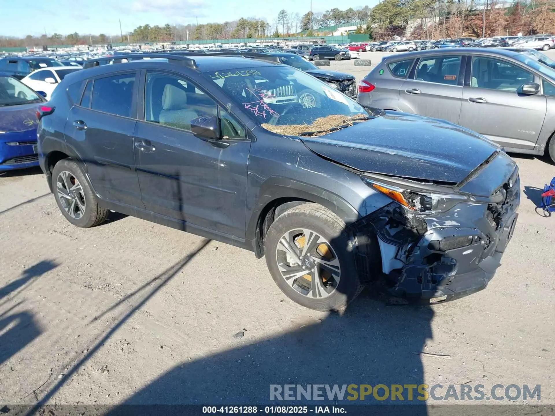 1 fotografías del automóvil dañado JF2GUADC0R8878167 SUBARU CROSSTREK 2024