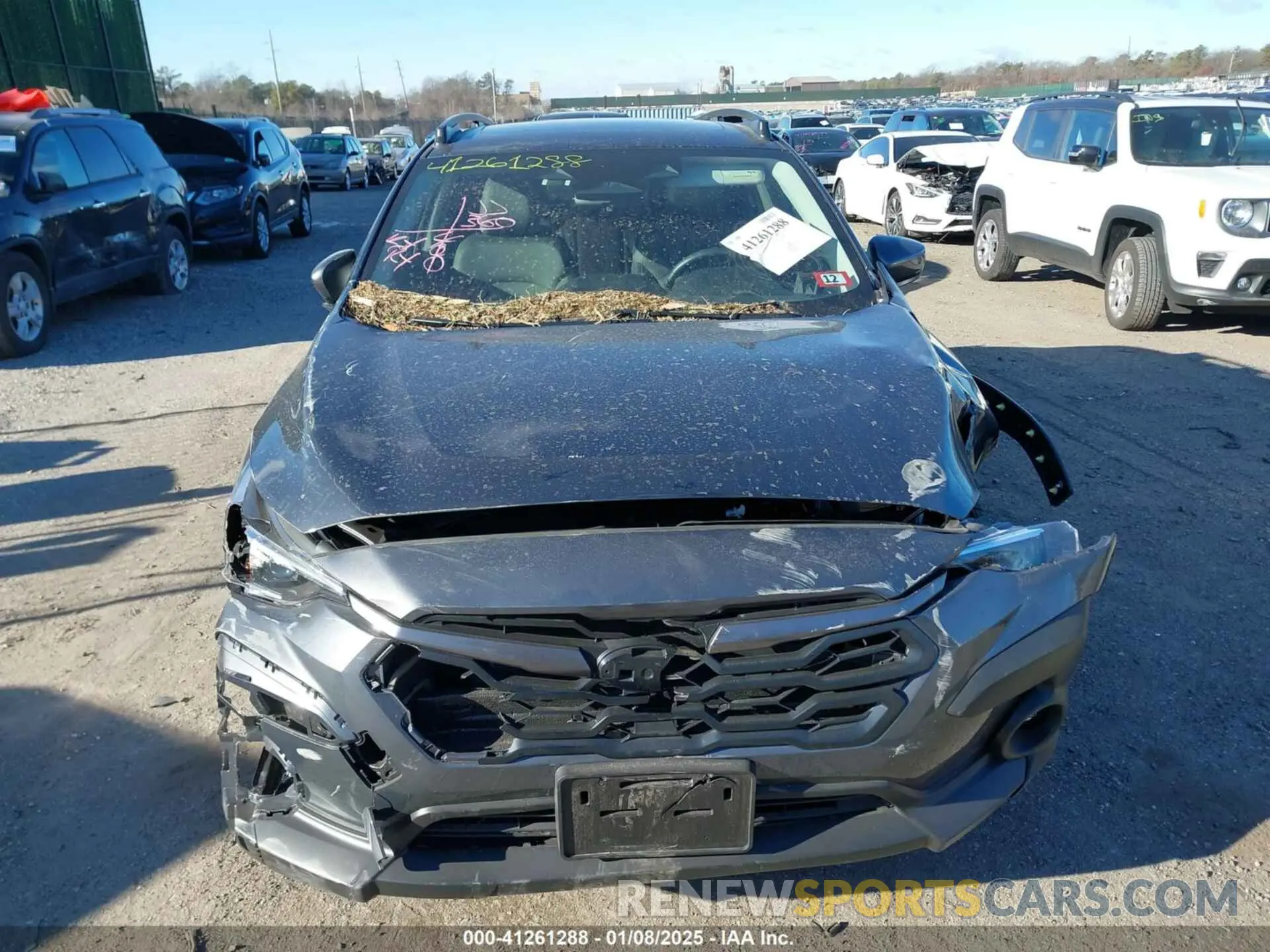 12 fotografías del automóvil dañado JF2GUADC0R8878167 SUBARU CROSSTREK 2024