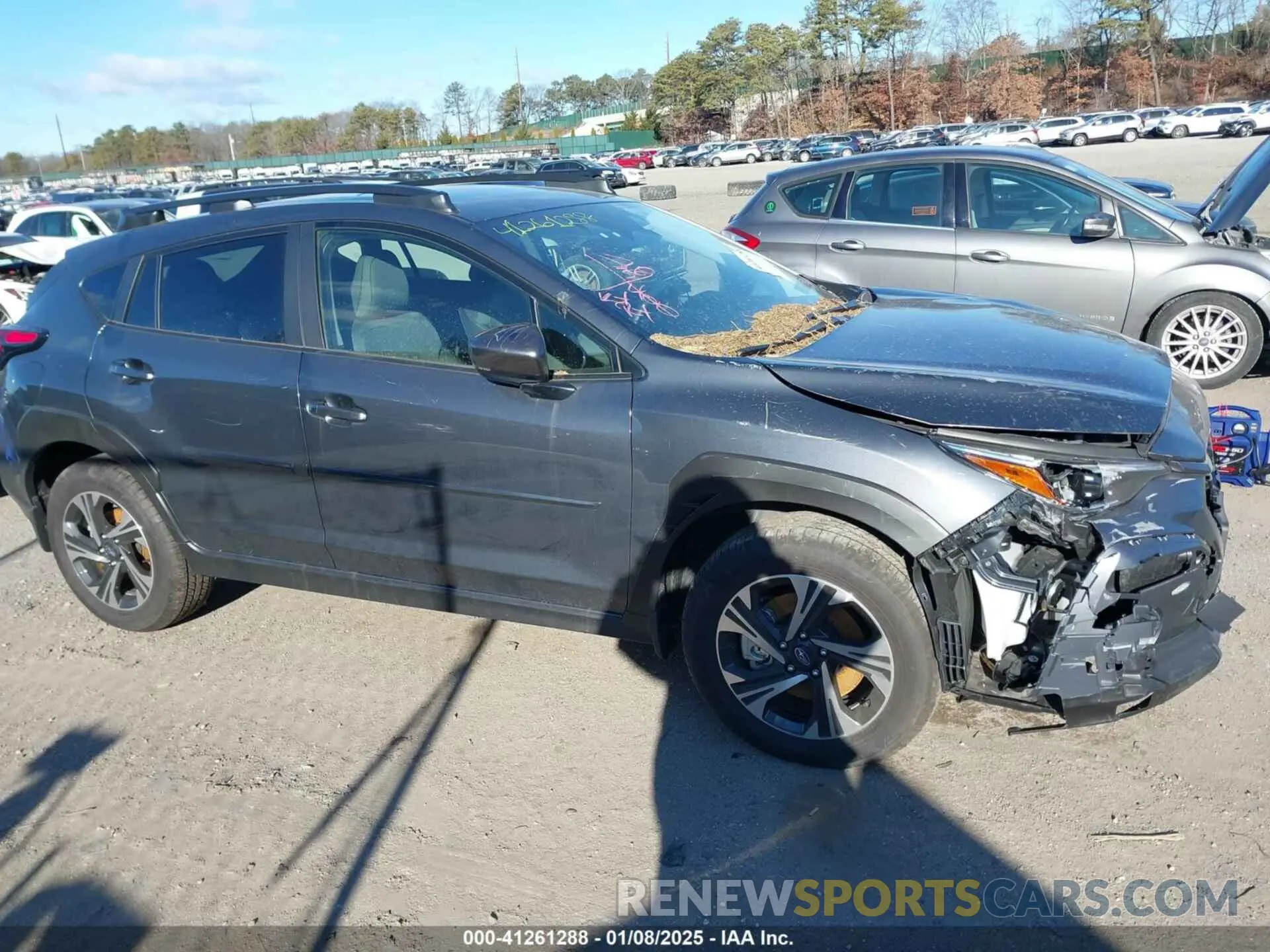 13 fotografías del automóvil dañado JF2GUADC0R8878167 SUBARU CROSSTREK 2024