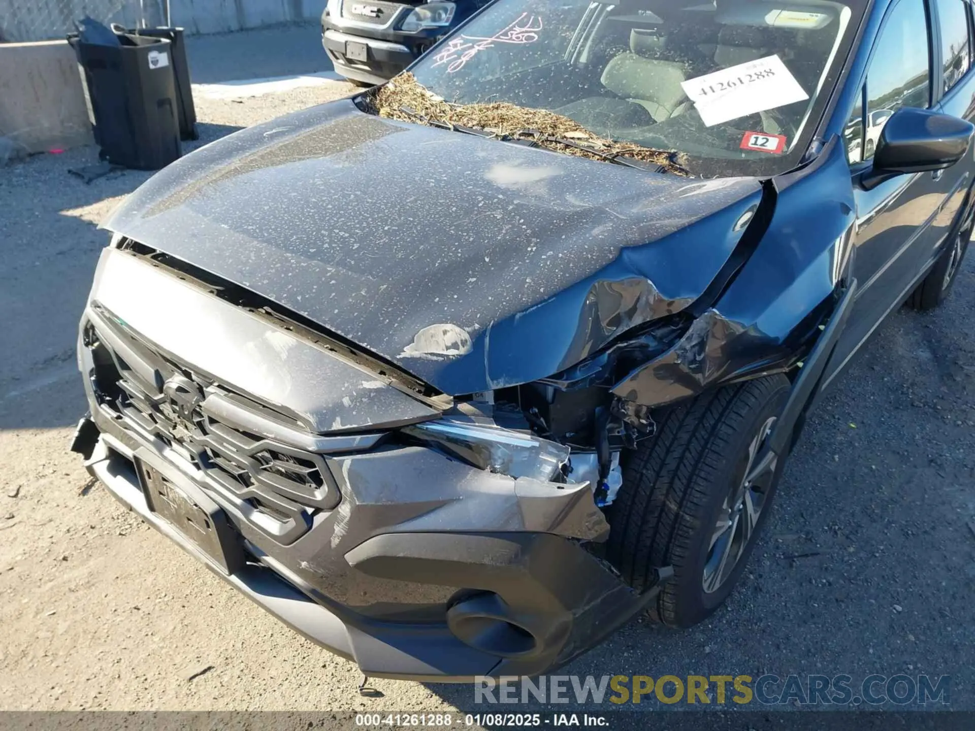 6 fotografías del automóvil dañado JF2GUADC0R8878167 SUBARU CROSSTREK 2024