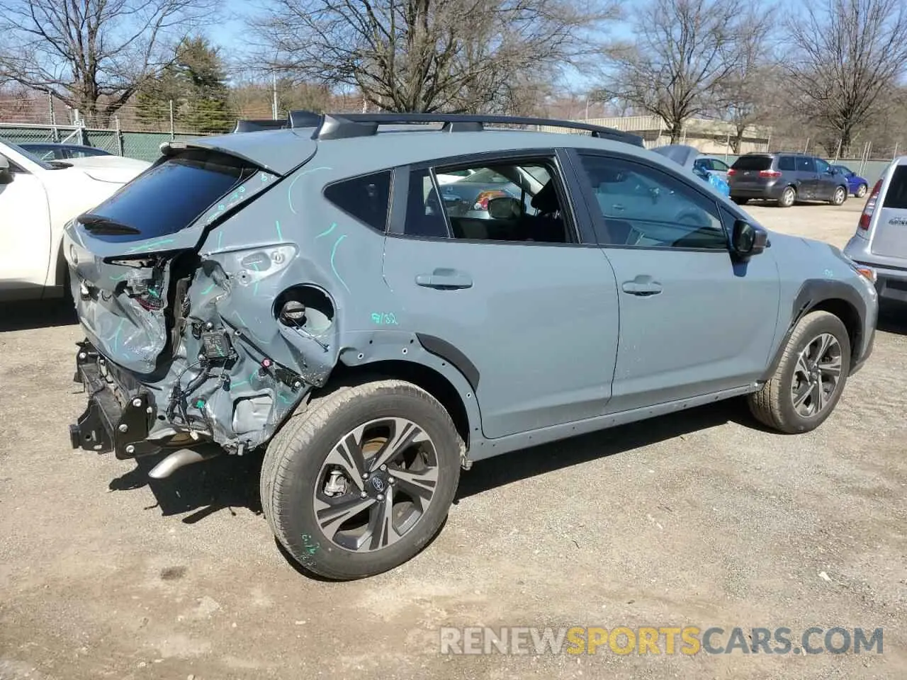 3 fotografías del automóvil dañado JF2GUADC0RH200437 SUBARU CROSSTREK 2024