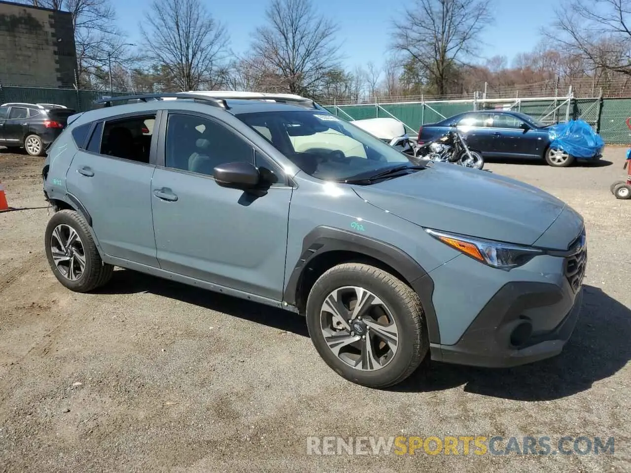 4 fotografías del automóvil dañado JF2GUADC0RH200437 SUBARU CROSSTREK 2024