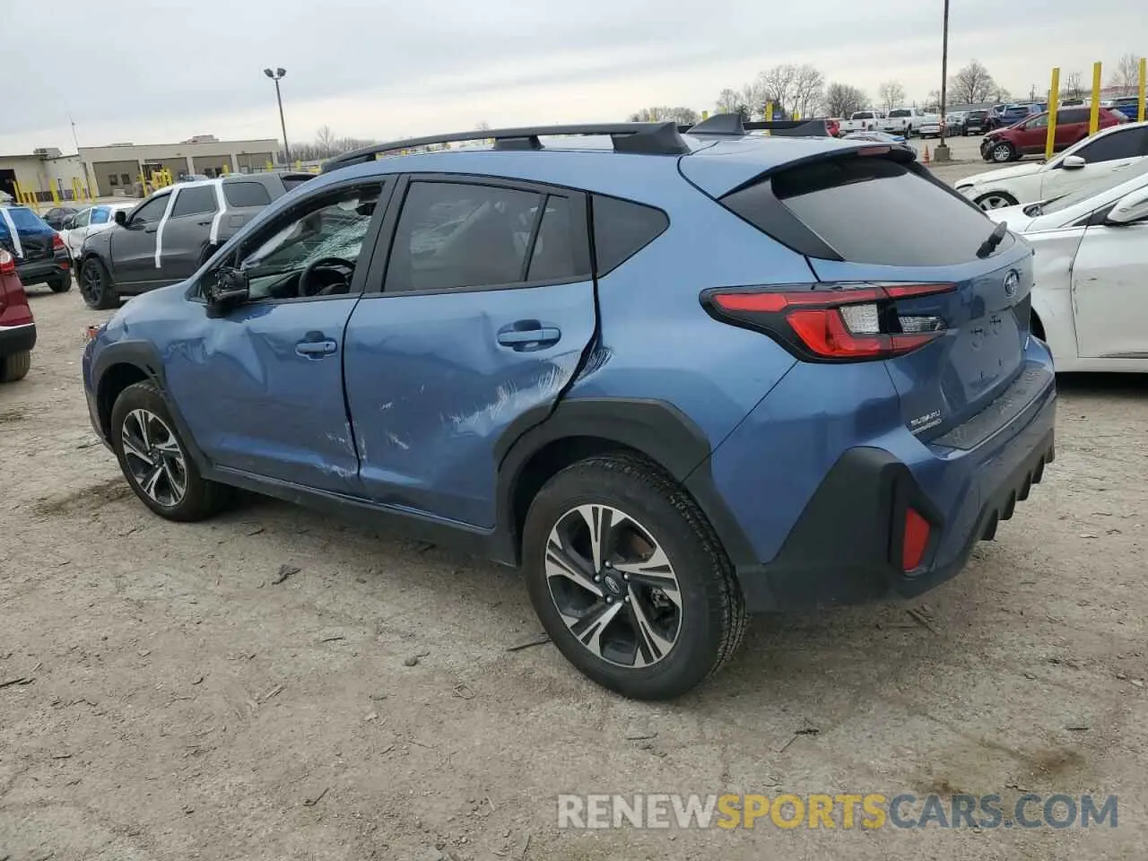 2 fotografías del automóvil dañado JF2GUADC0RH880257 SUBARU CROSSTREK 2024