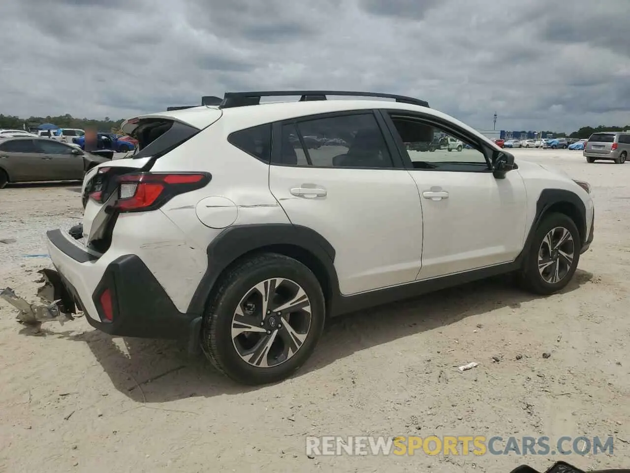 3 fotografías del automóvil dañado JF2GUADC1R8204884 SUBARU CROSSTREK 2024