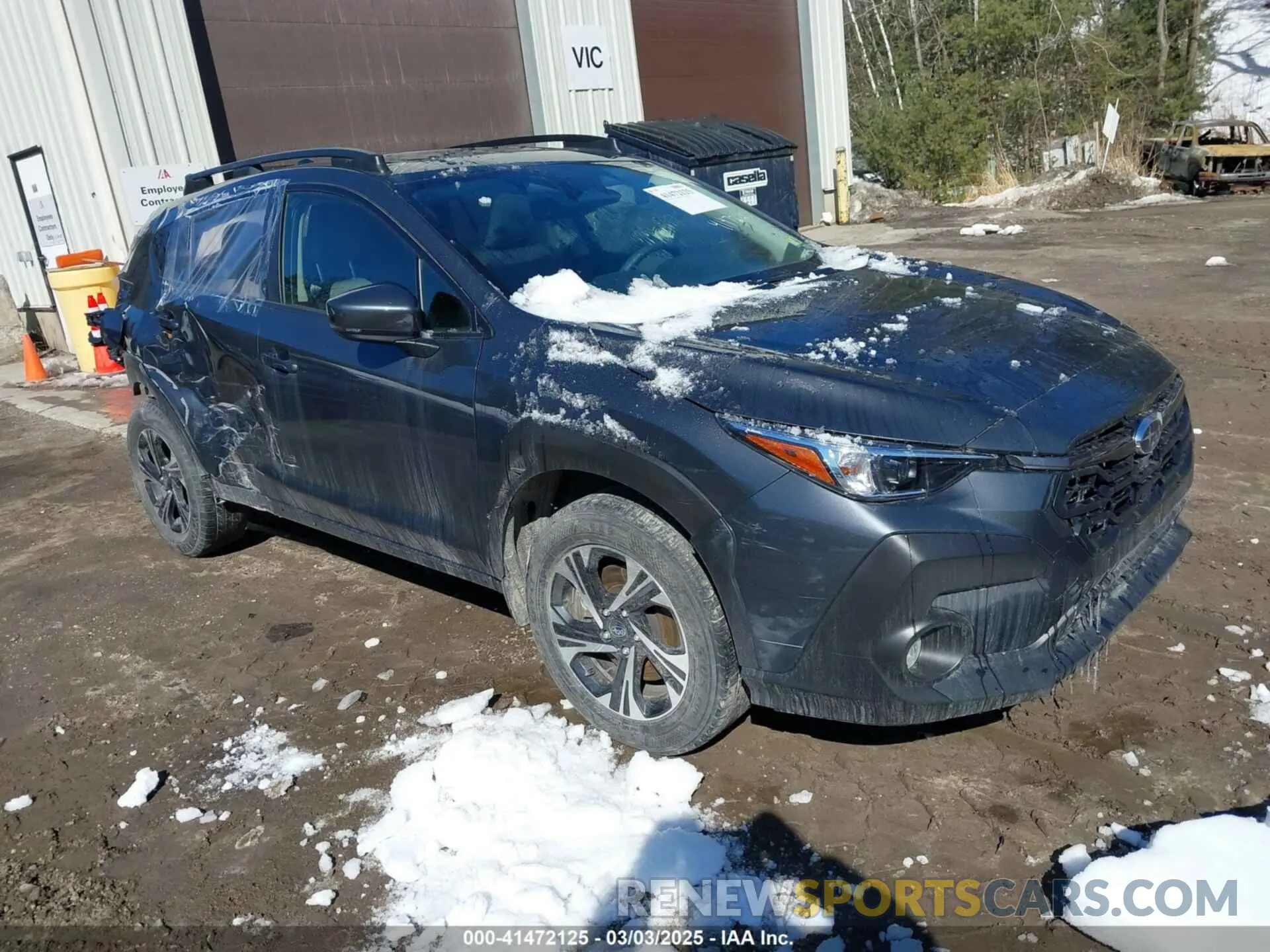 1 fotografías del automóvil dañado JF2GUADC1RH236122 SUBARU CROSSTREK 2024