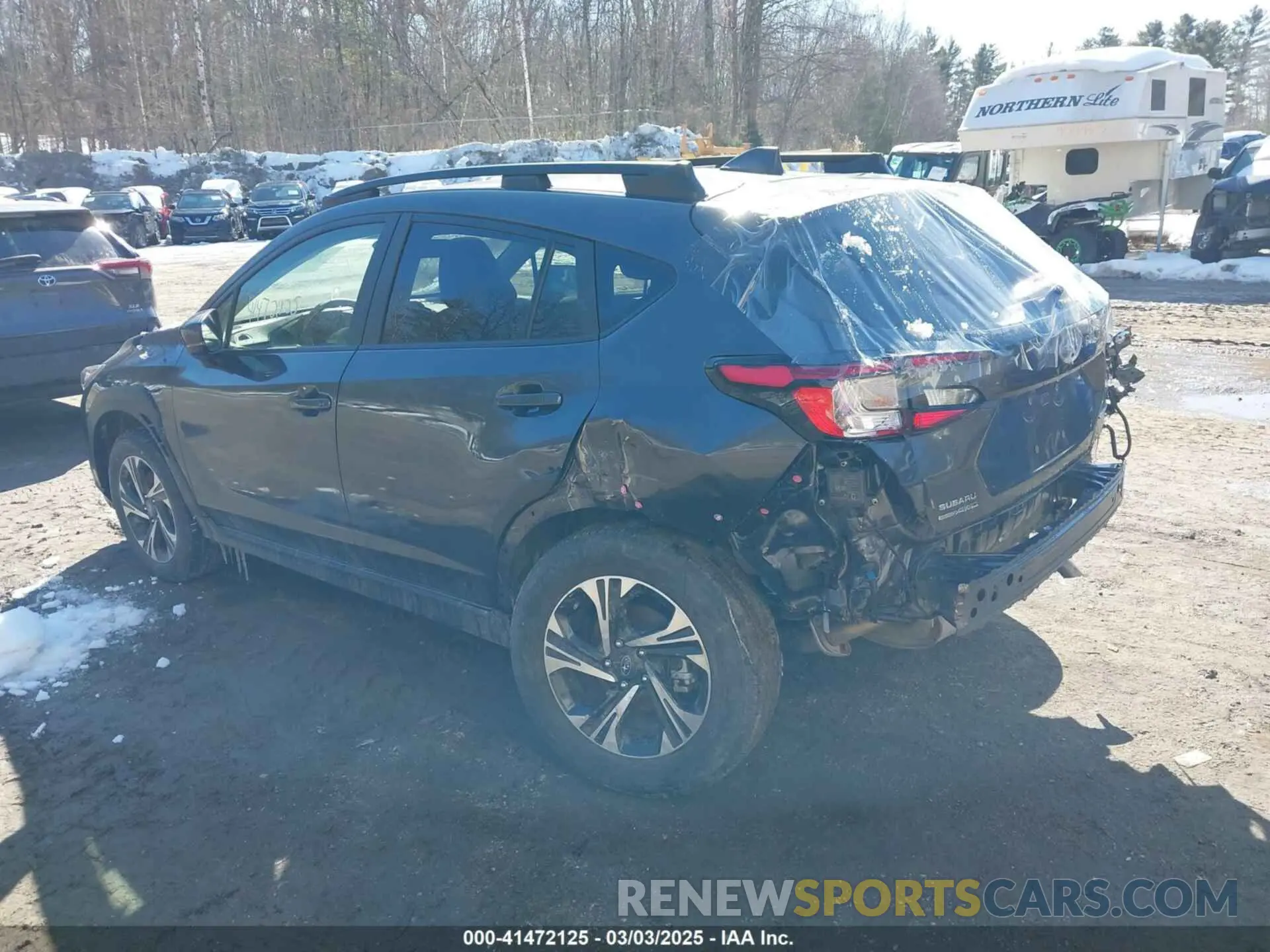 3 fotografías del automóvil dañado JF2GUADC1RH236122 SUBARU CROSSTREK 2024