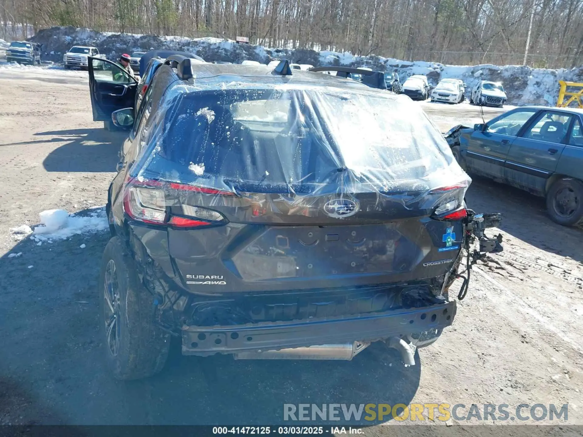 6 fotografías del automóvil dañado JF2GUADC1RH236122 SUBARU CROSSTREK 2024