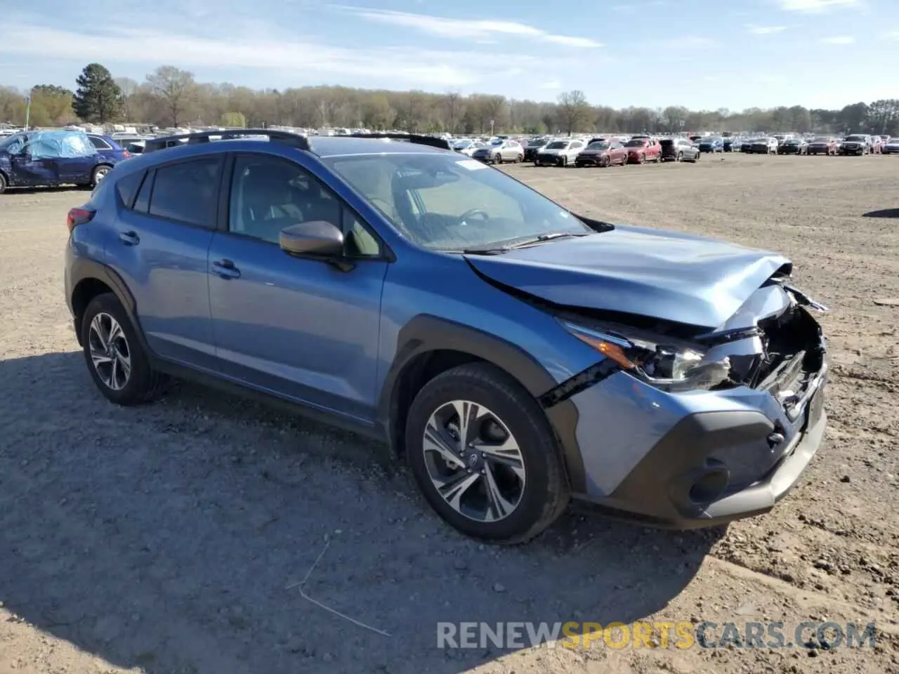 4 fotografías del automóvil dañado JF2GUADC1RH312860 SUBARU CROSSTREK 2024