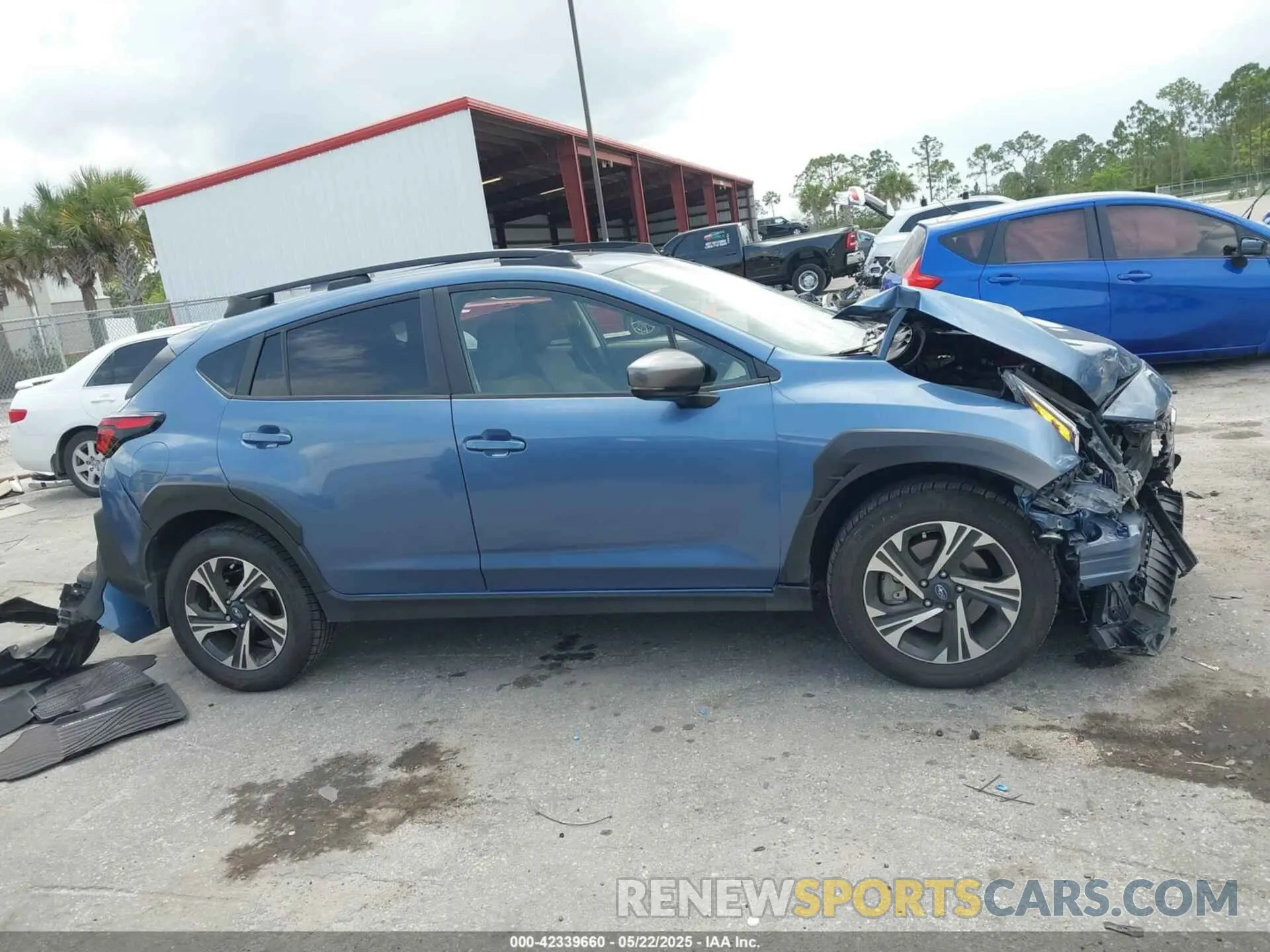14 fotografías del automóvil dañado JF2GUADC1RH317251 SUBARU CROSSTREK 2024