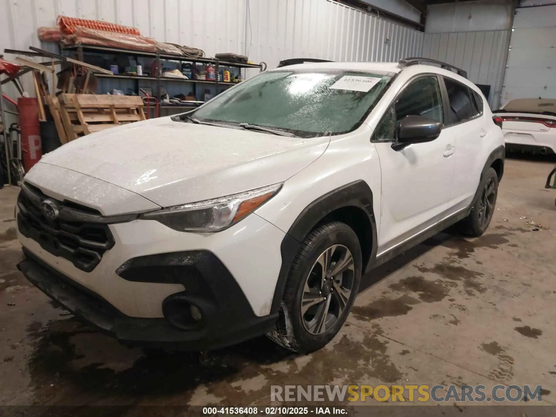 2 fotografías del automóvil dañado JF2GUADC1RH320232 SUBARU CROSSTREK 2024