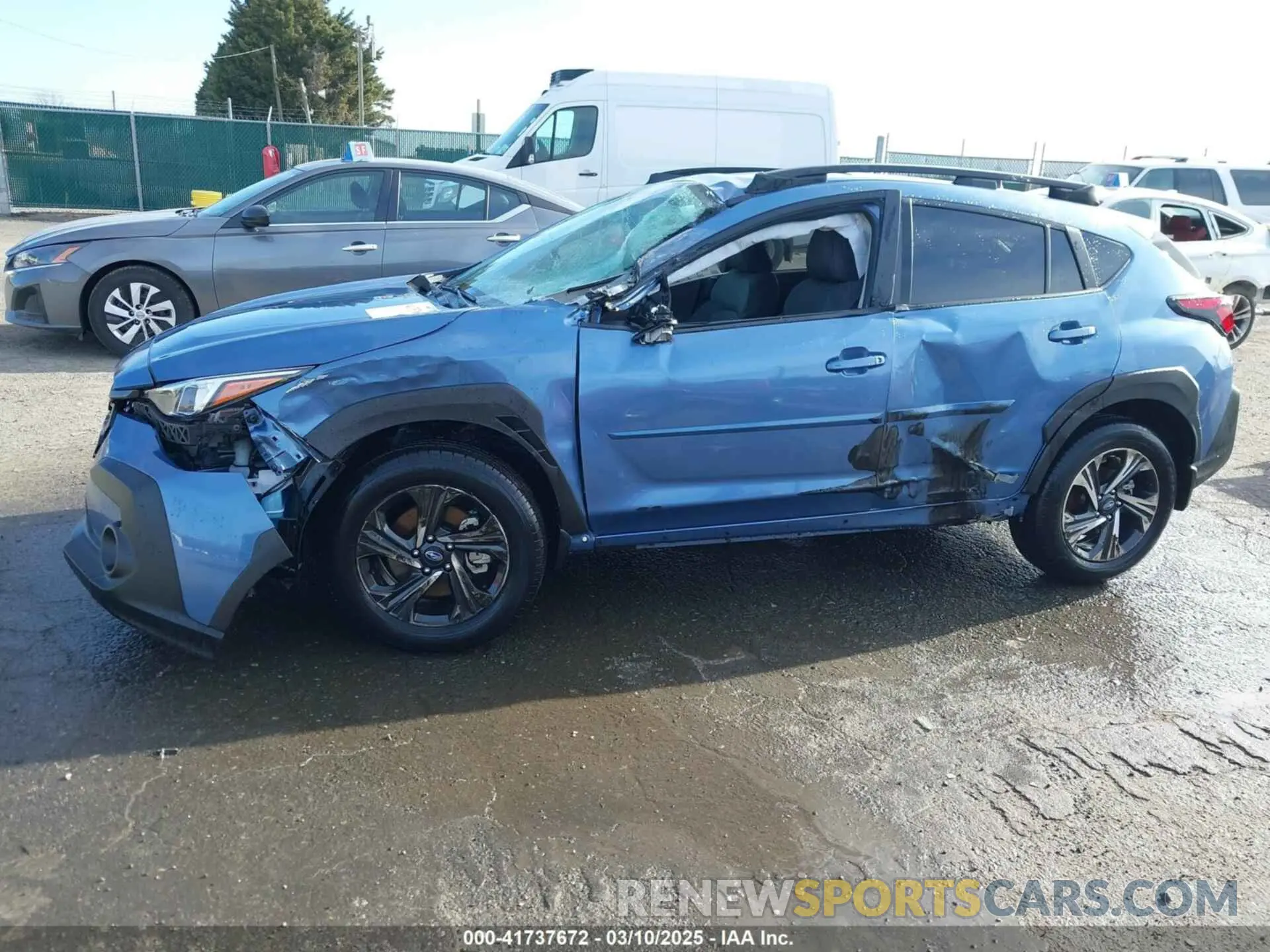 6 fotografías del automóvil dañado JF2GUADC1RH331974 SUBARU CROSSTREK 2024