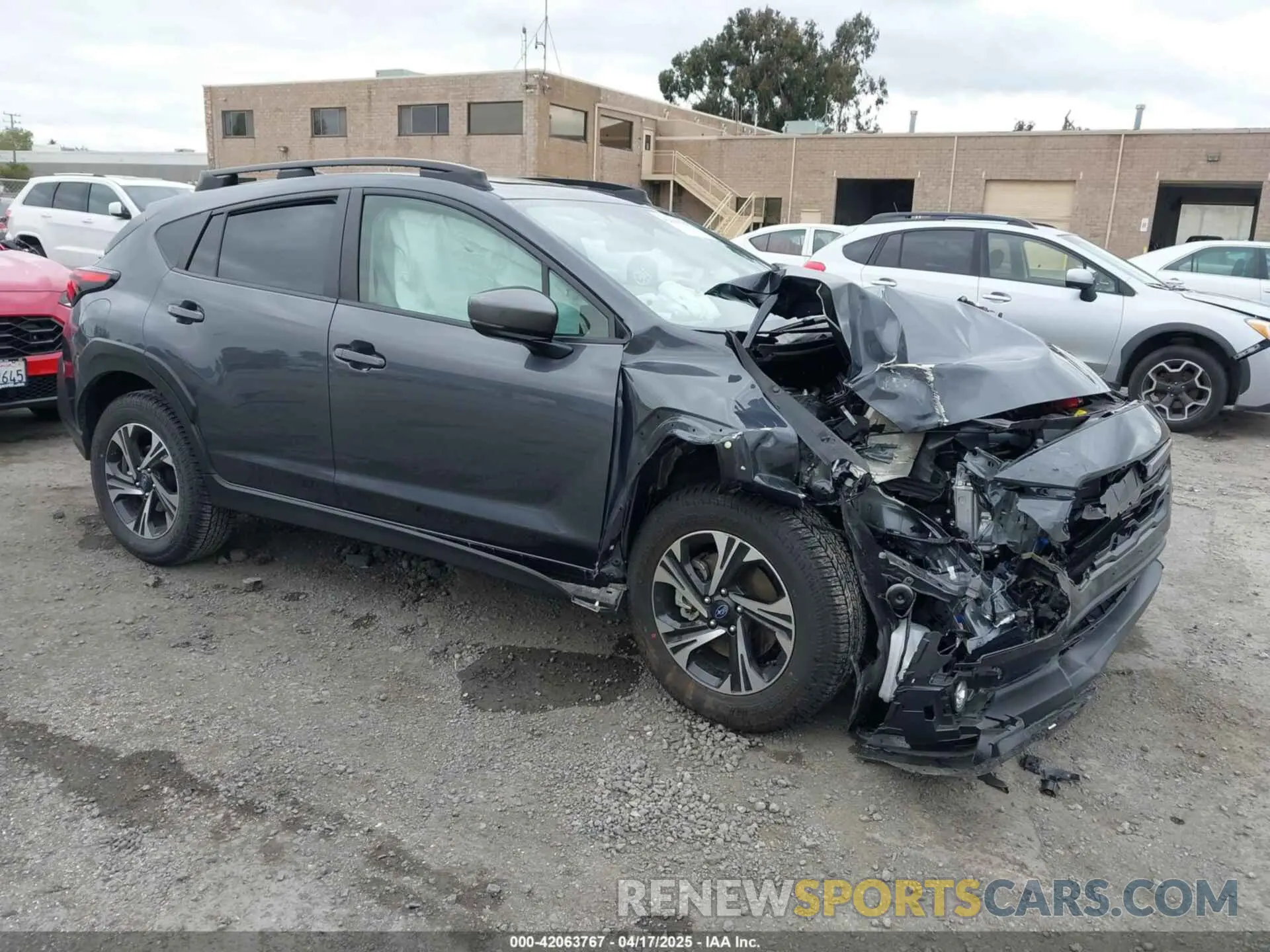 1 fotografías del automóvil dañado JF2GUADC1RH348323 SUBARU CROSSTREK 2024