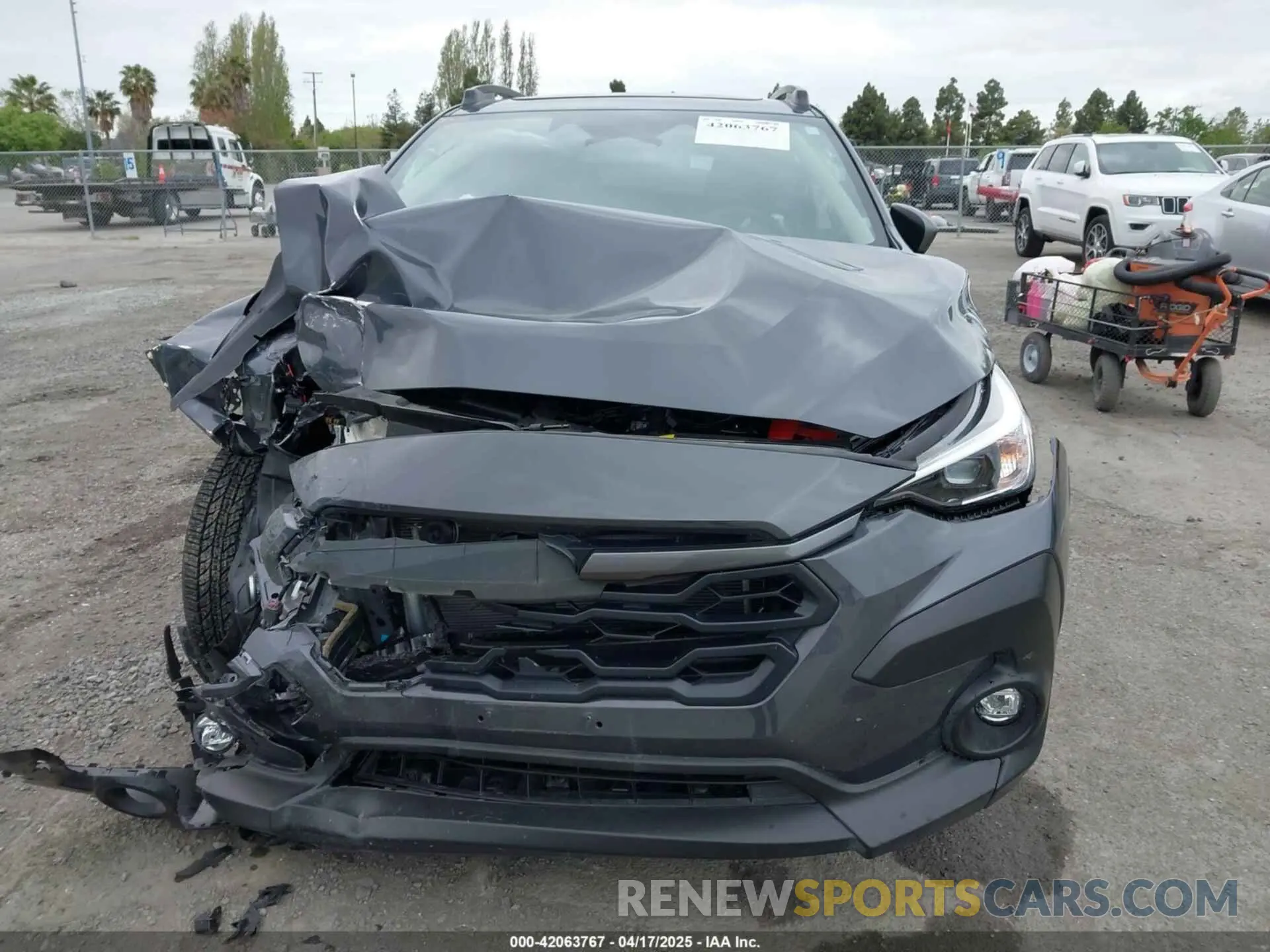 11 fotografías del automóvil dañado JF2GUADC1RH348323 SUBARU CROSSTREK 2024