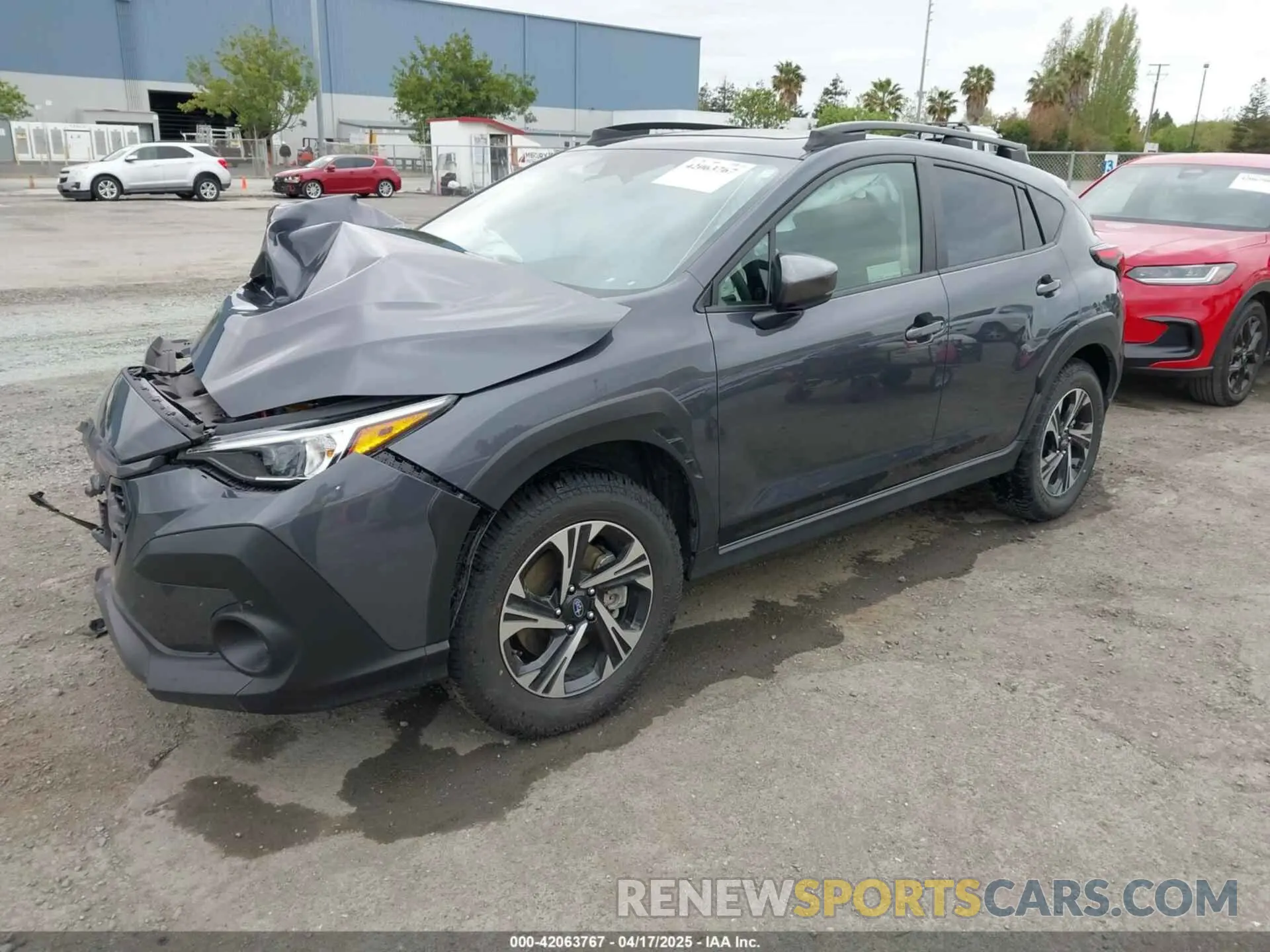 2 fotografías del automóvil dañado JF2GUADC1RH348323 SUBARU CROSSTREK 2024