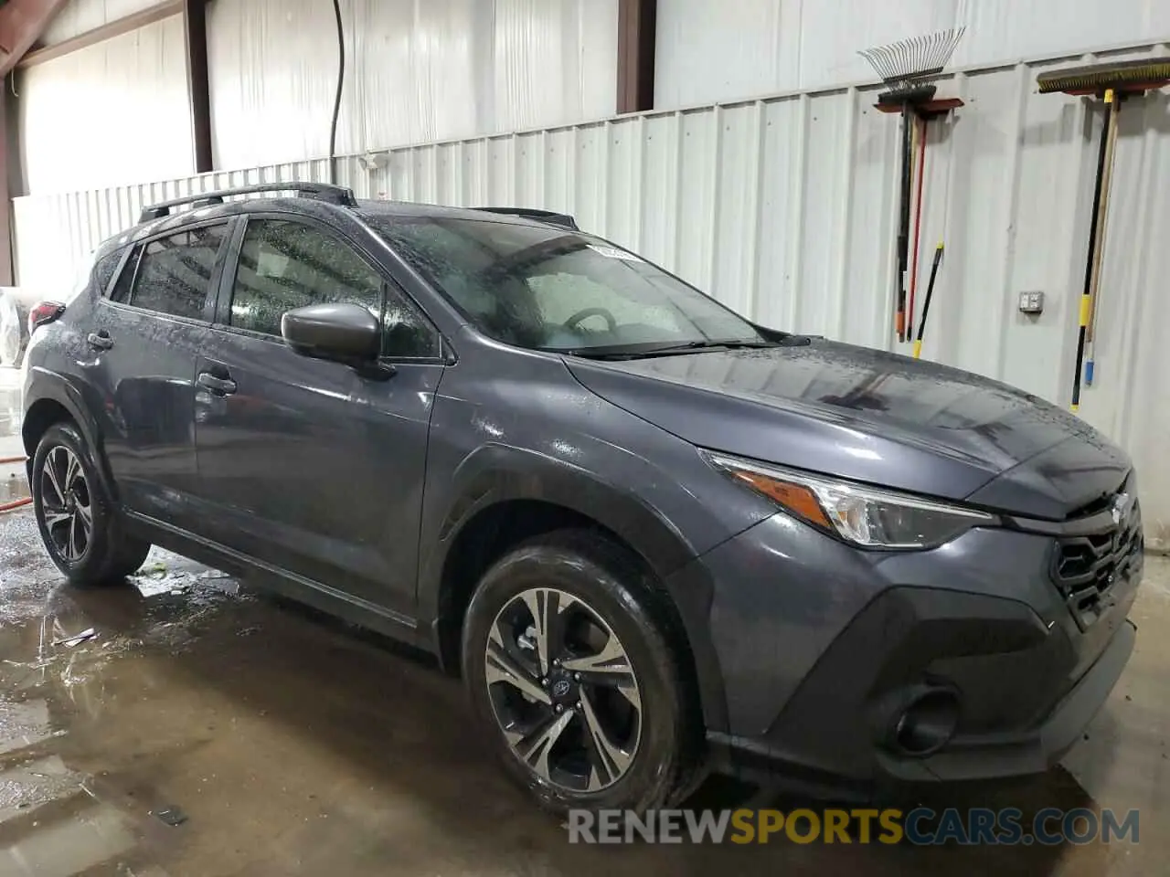4 fotografías del automóvil dañado JF2GUADC1RH386473 SUBARU CROSSTREK 2024