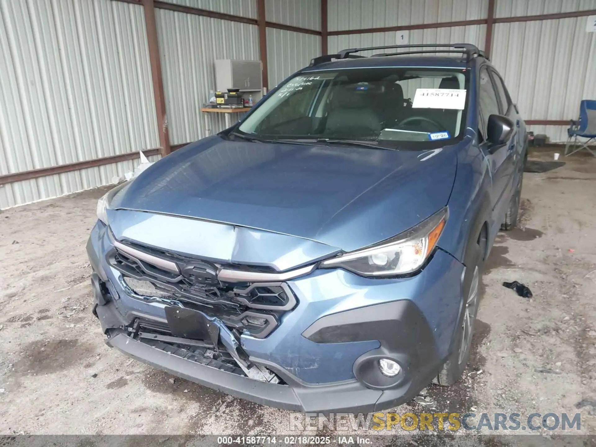 2 fotografías del automóvil dañado JF2GUADC1RH866111 SUBARU CROSSTREK 2024