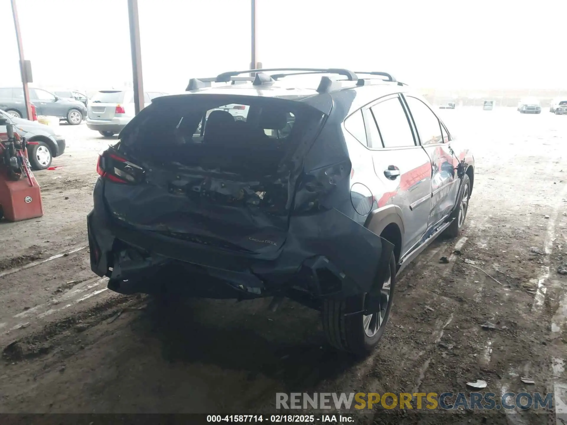 4 fotografías del automóvil dañado JF2GUADC1RH866111 SUBARU CROSSTREK 2024