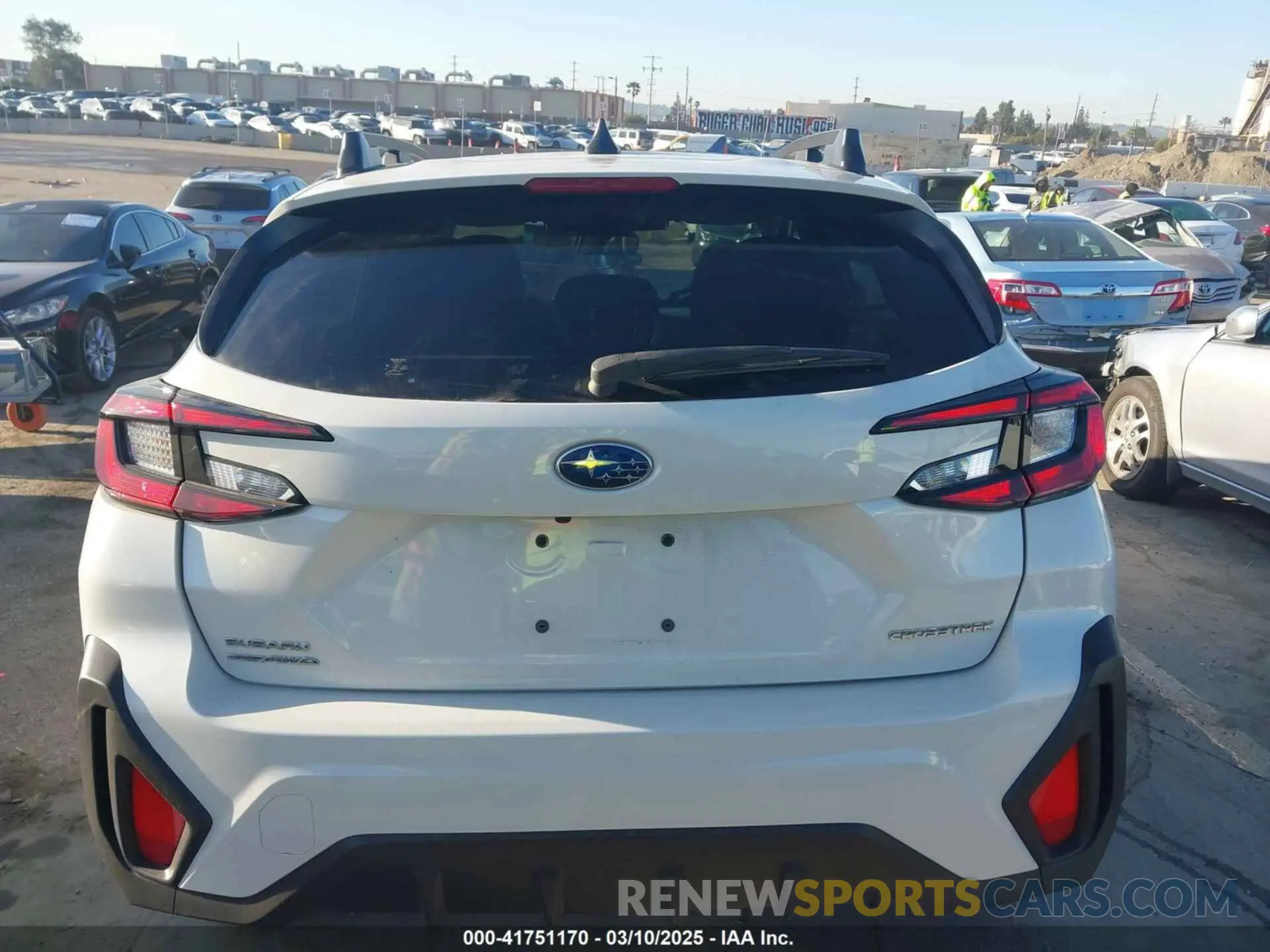 17 fotografías del automóvil dañado JF2GUADC1RH888769 SUBARU CROSSTREK 2024