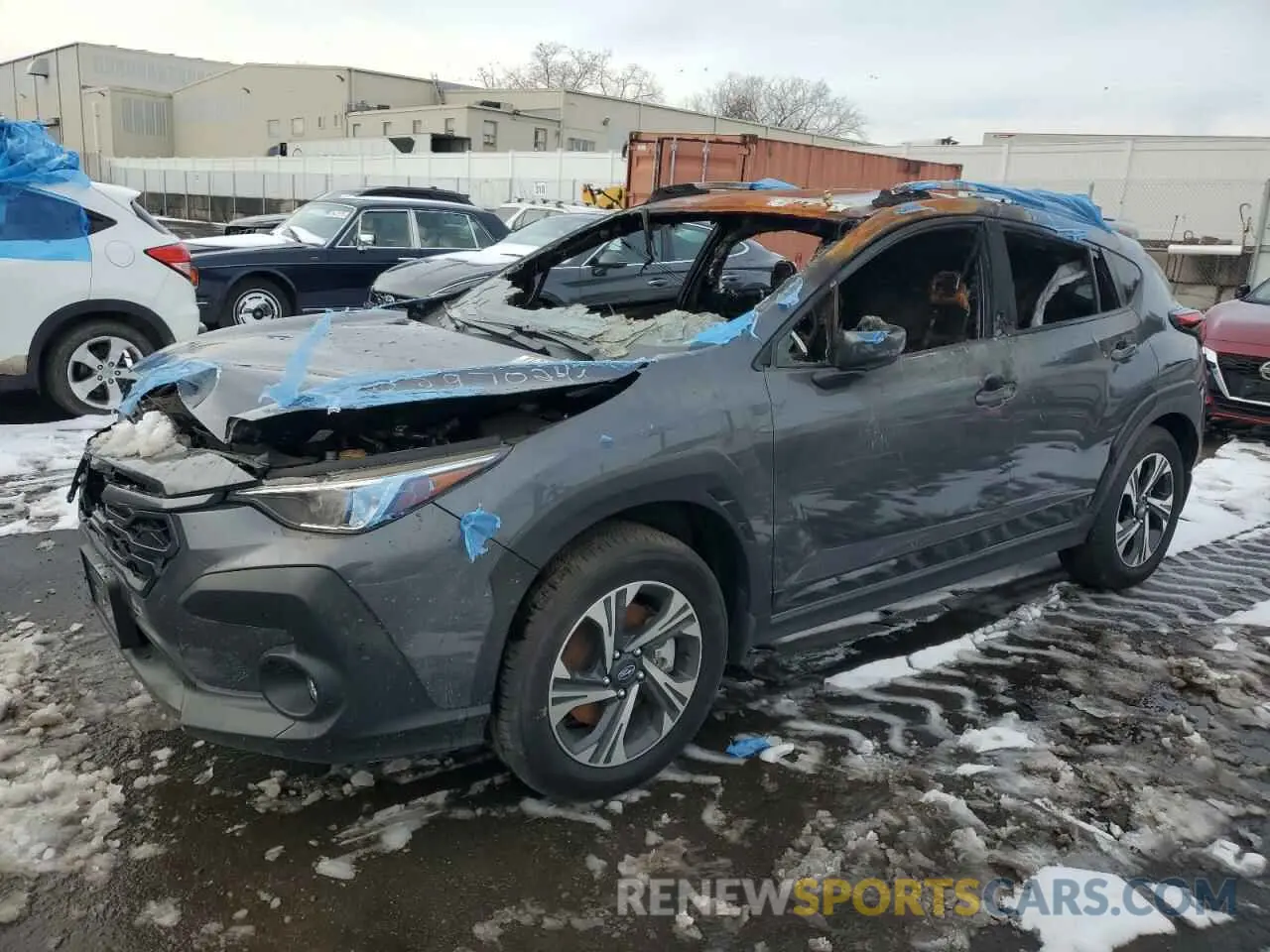 1 fotografías del automóvil dañado JF2GUADC2R8285345 SUBARU CROSSTREK 2024